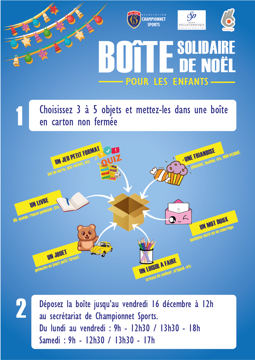 Boîte Solidaire de Noël