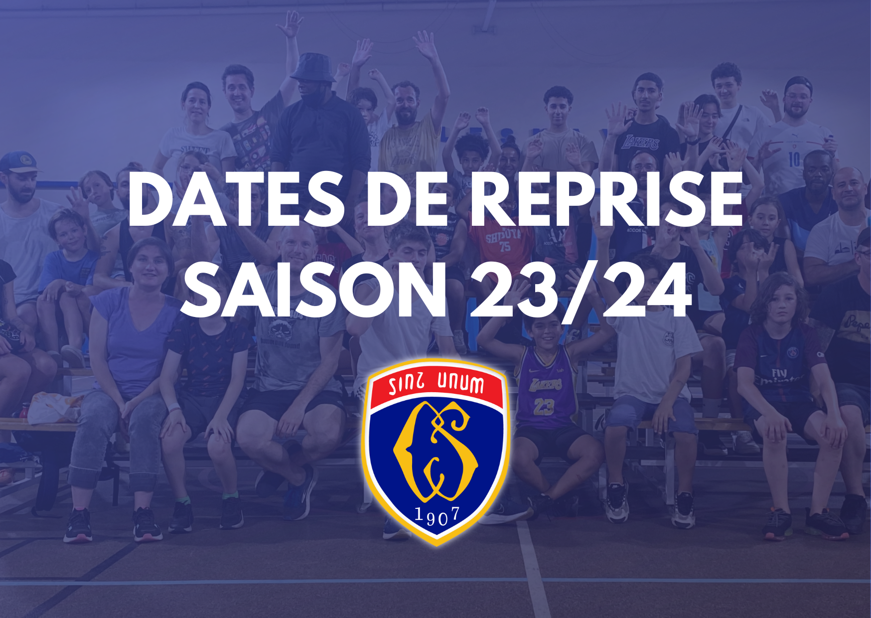 Dates de Reprise pour la saison 23/24
