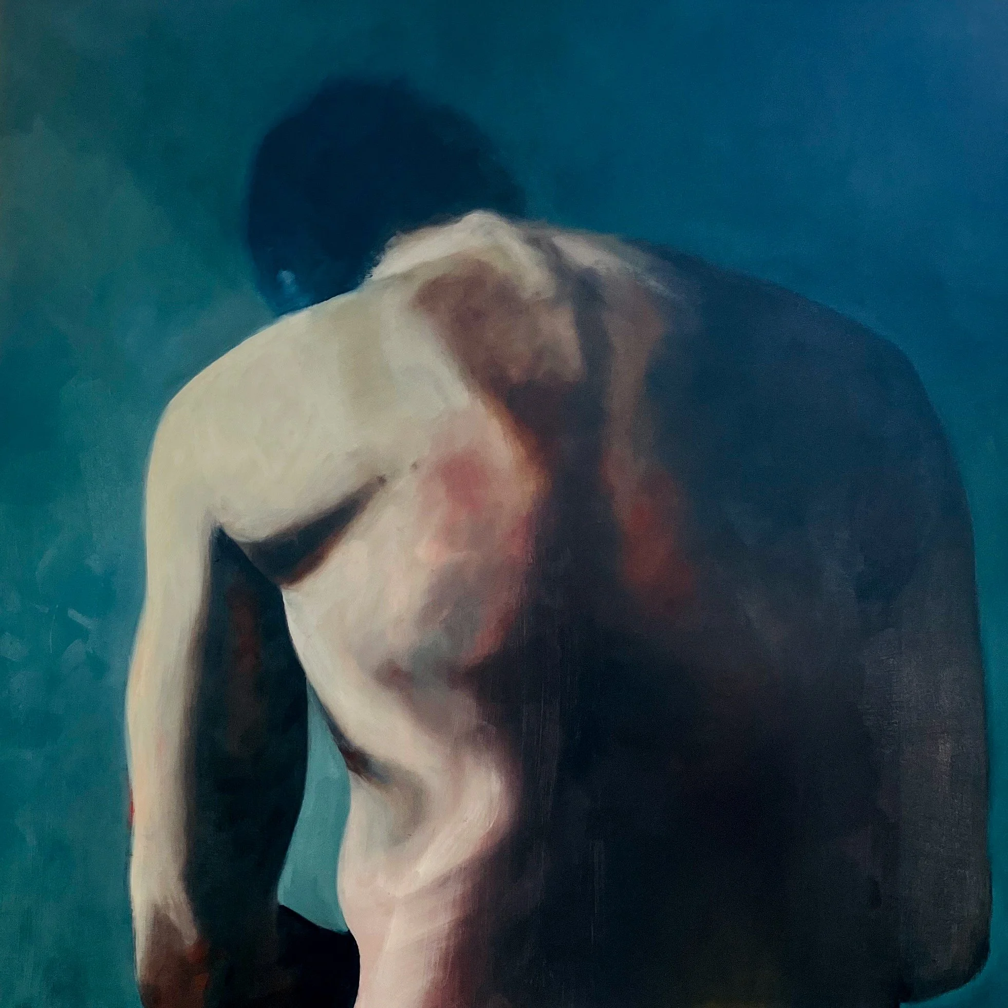 Paul. Oil on canvas. 30 x 30 inches