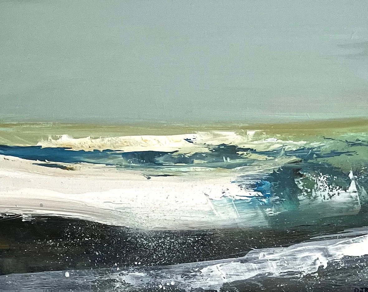 Squall. Acrylic on board. 10x8 inches. SOLD
