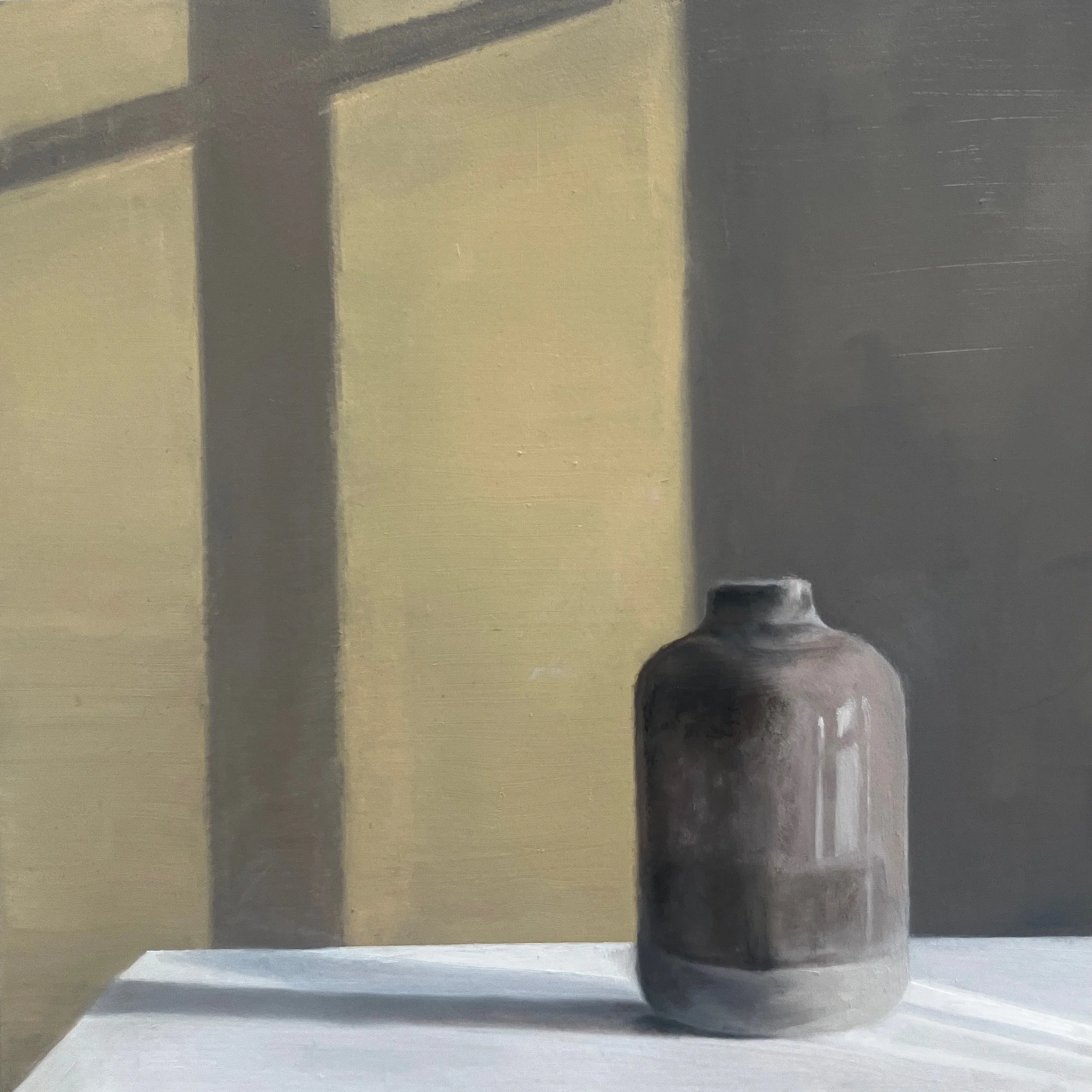 Sunday Morning. Oil on cradled panel. 8x8 inches. £275