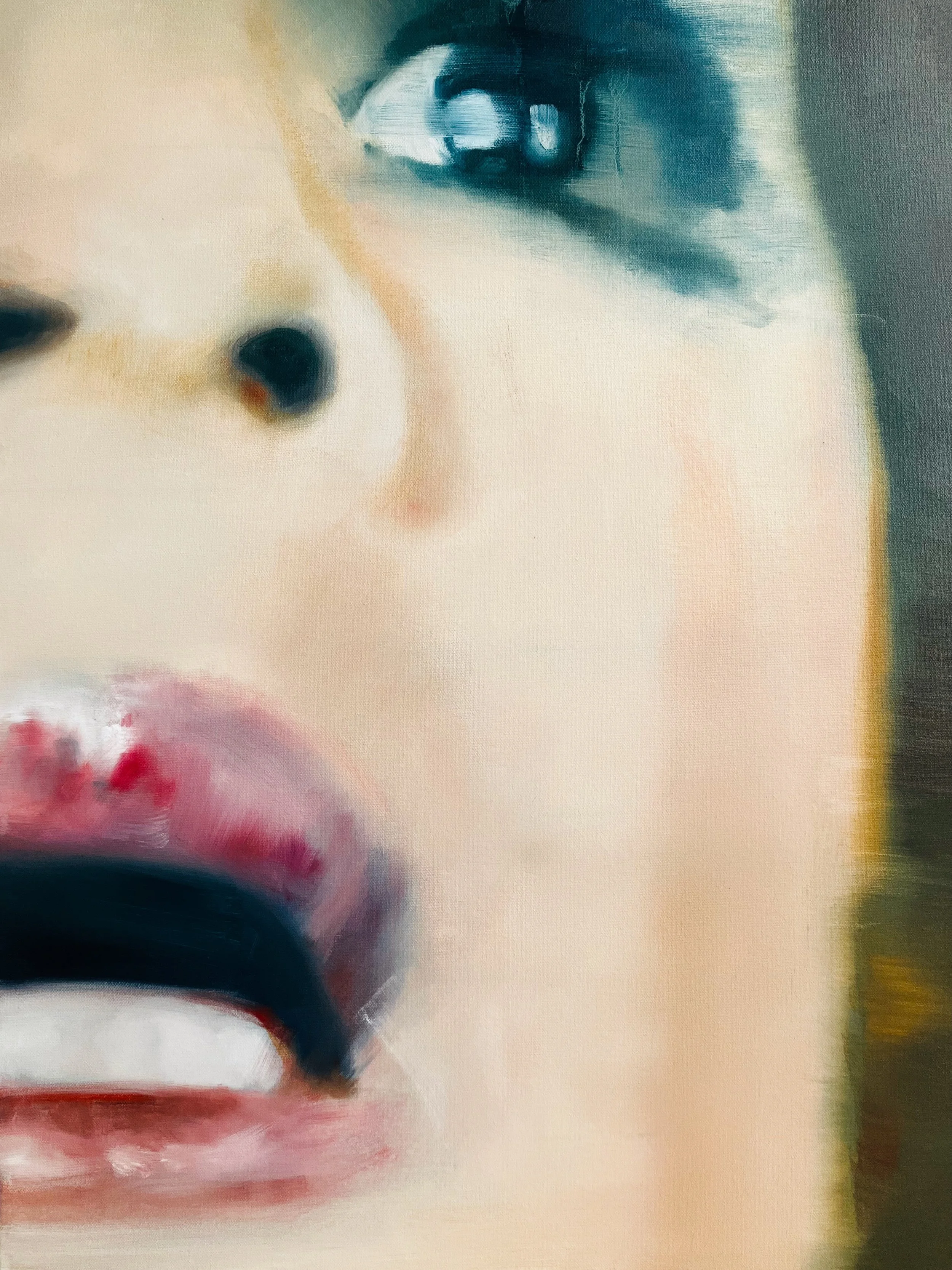 Shirley, The Clairvoyant. Oil on canvas. 60 x 80cm. SOLD