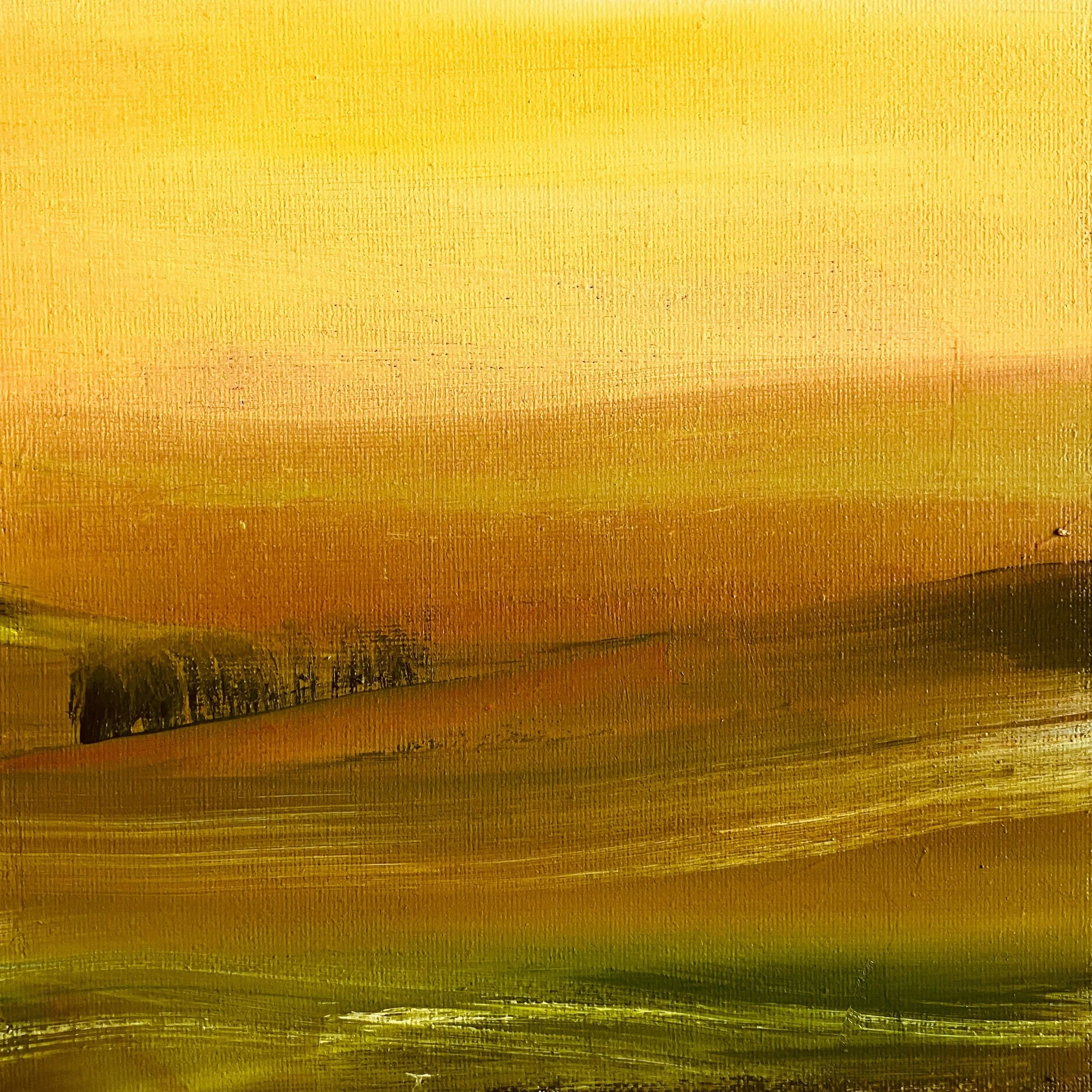 Warm Silence. Oil on board. 20x20 cm. SOLD
