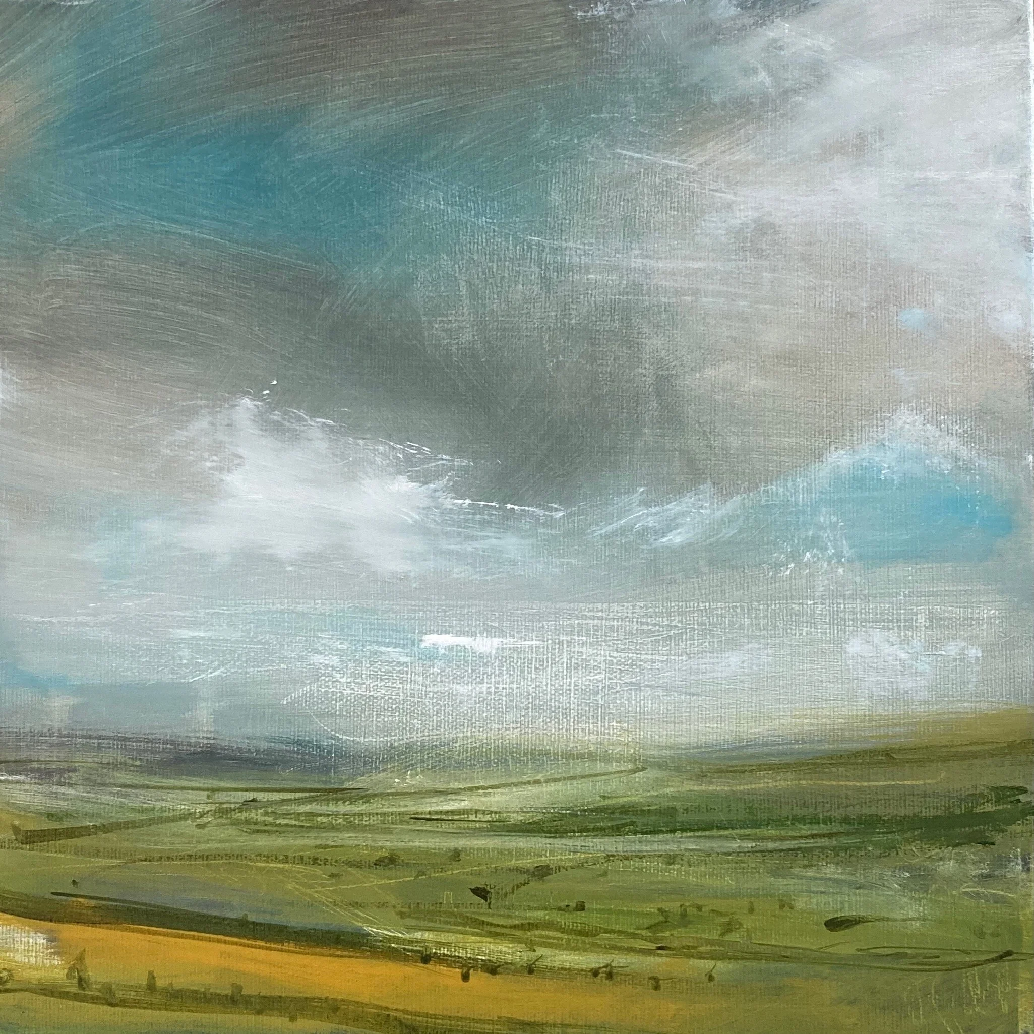 Breaking Light. Acrylic on canvas. 12x12 inches. SOLD
