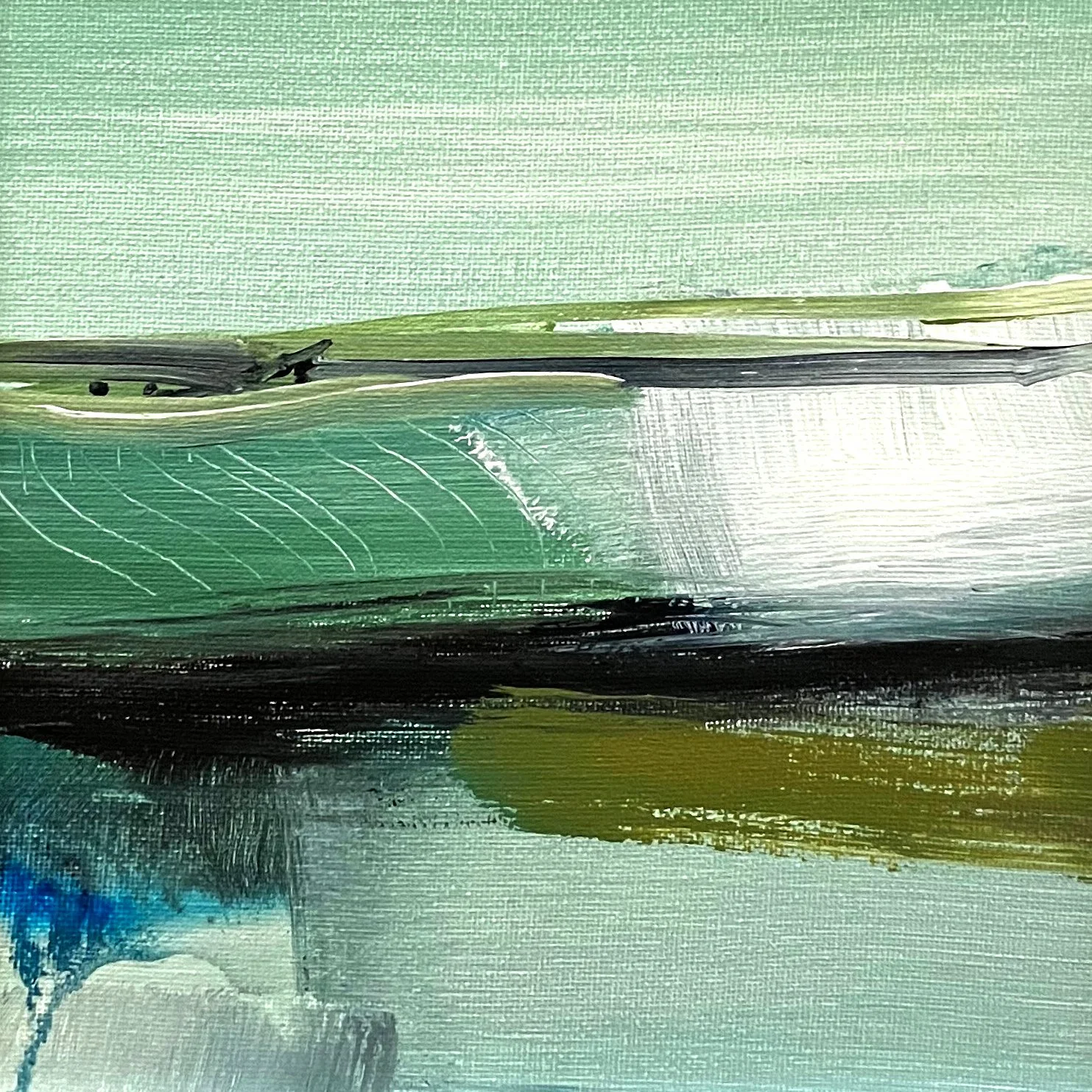 Taking Flight. Acrylic on canvas. 20x20 cm. SOLD

