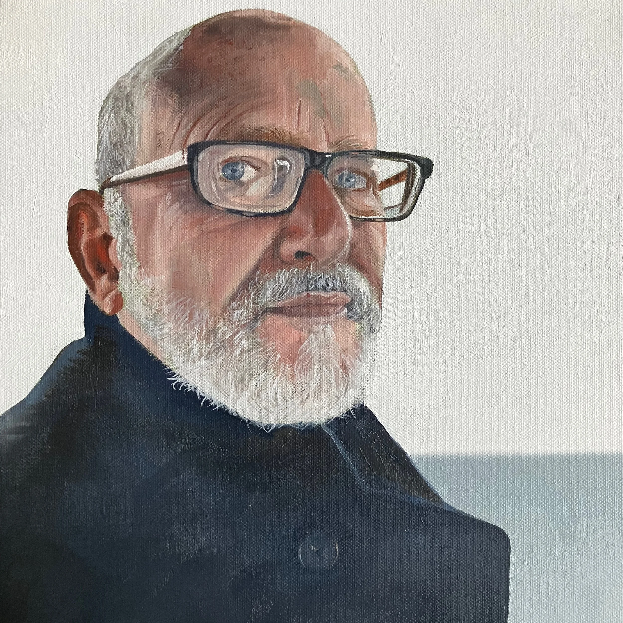 Mark. Oil on canvas. 12 x 12 inches. £300