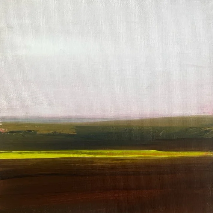 Lightfall. Oil on board. 20 x 20cm. SOLD