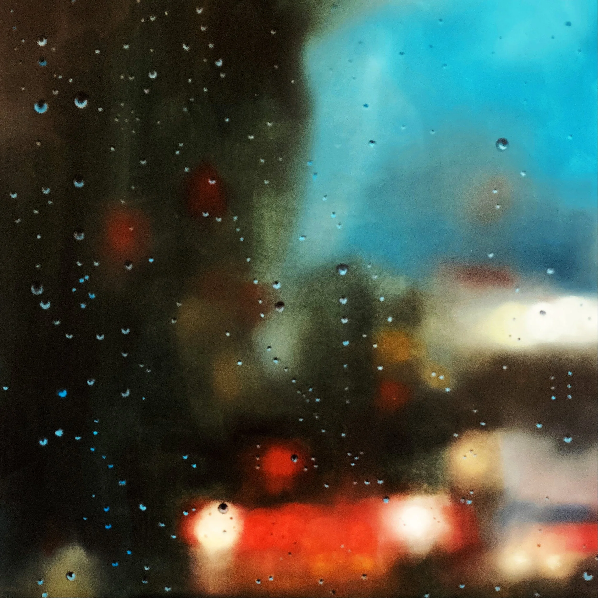 Fog And Rain. Oil on canvas. 61x61 cm. SOLD

