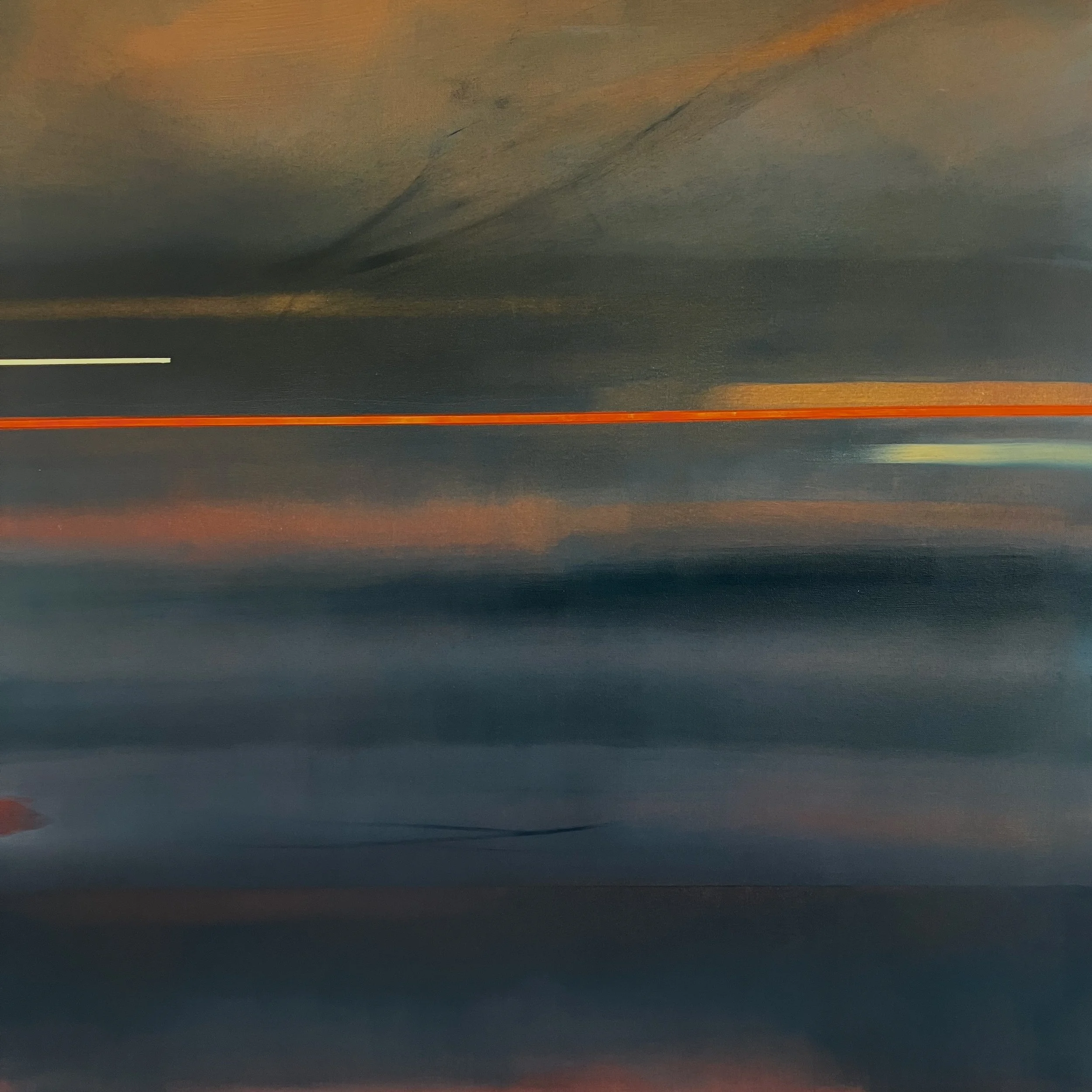 Sereneon. Oil on canvas. 100 x 100cm. SOLD
