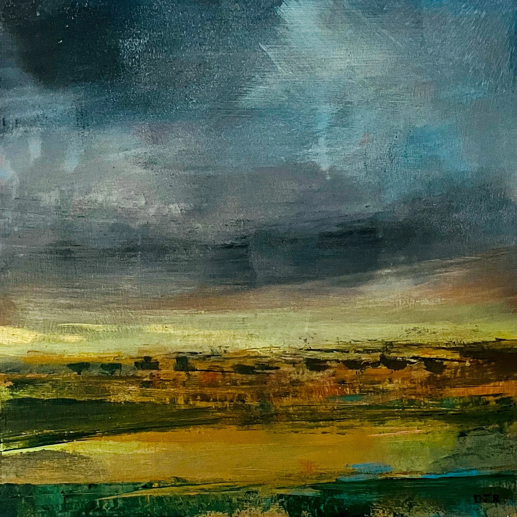 Autumn. Acrylic on board. 25 x 25cm. SOLD
