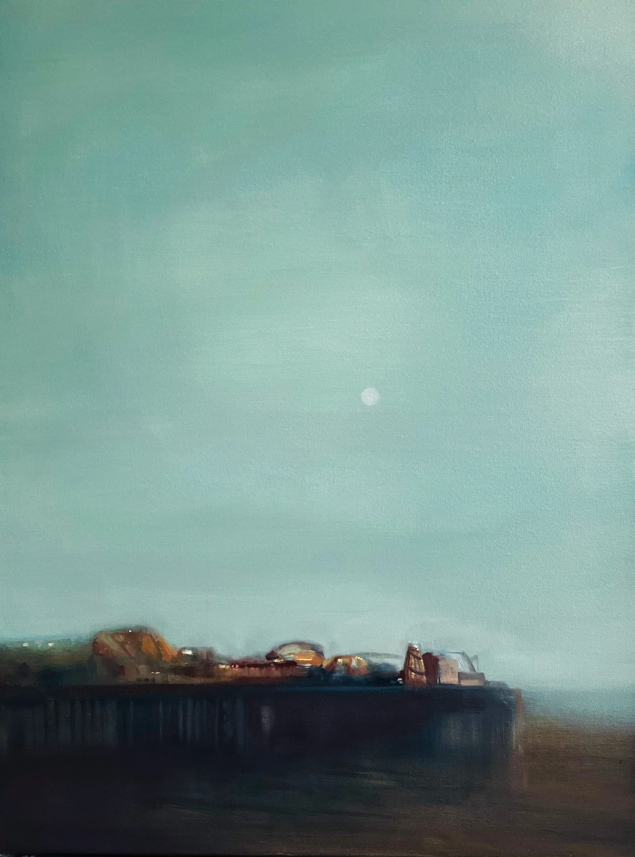 The Pier. Oil on canvas. 60x80 cm. £500

