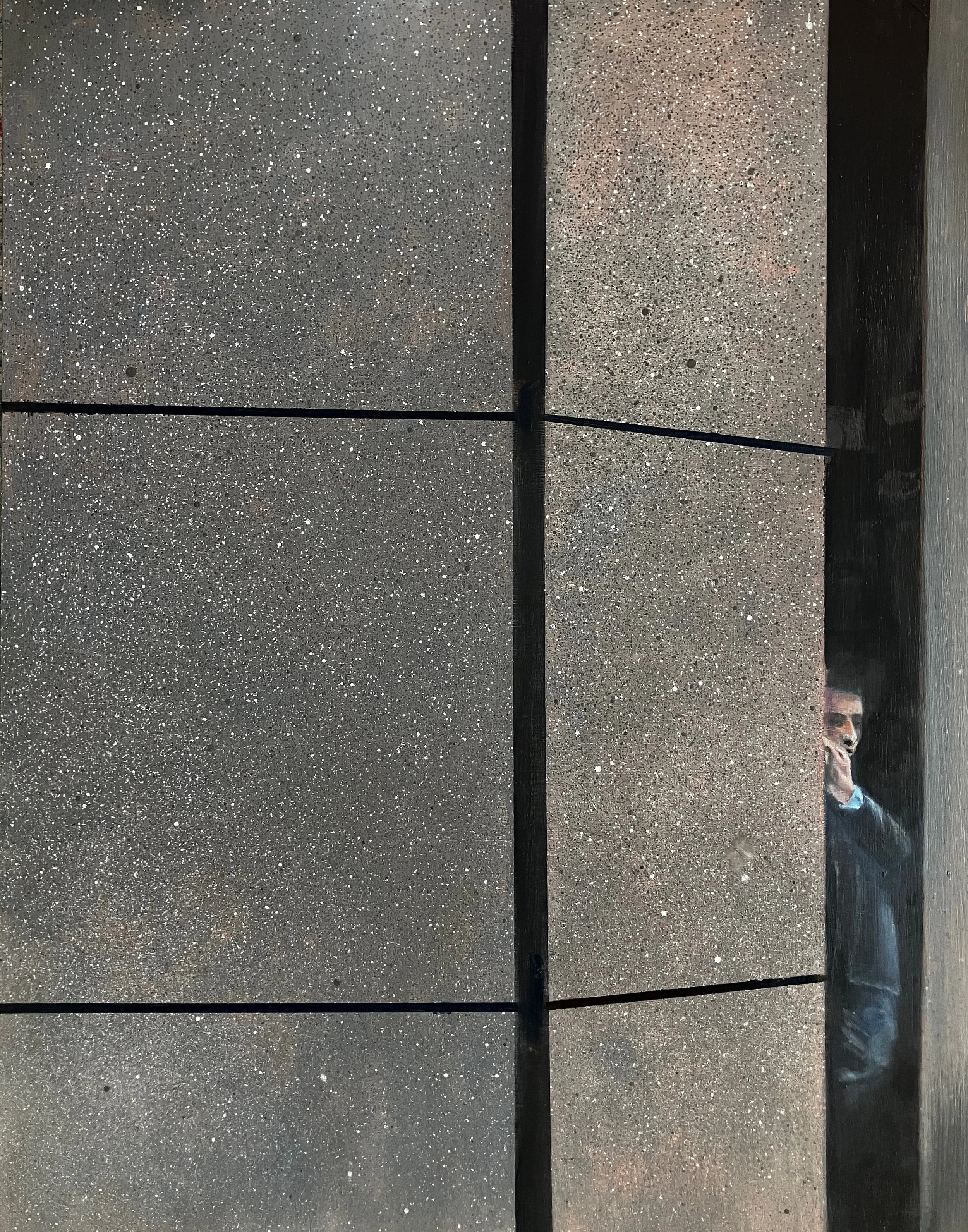 Secrets. Oil on board. 14x18 inches. £300