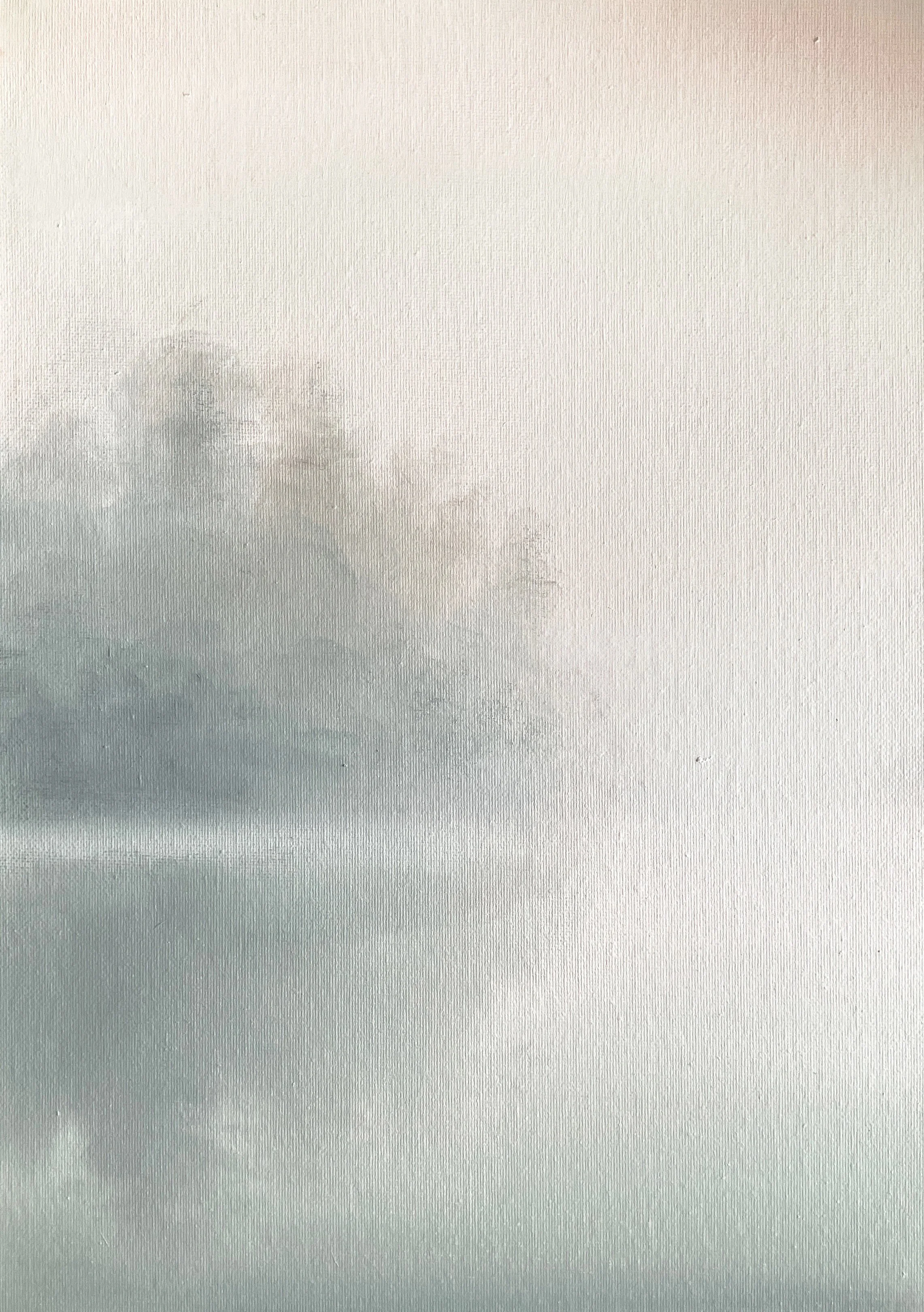 Shroud. Oil on board. 14x10 inches. £300