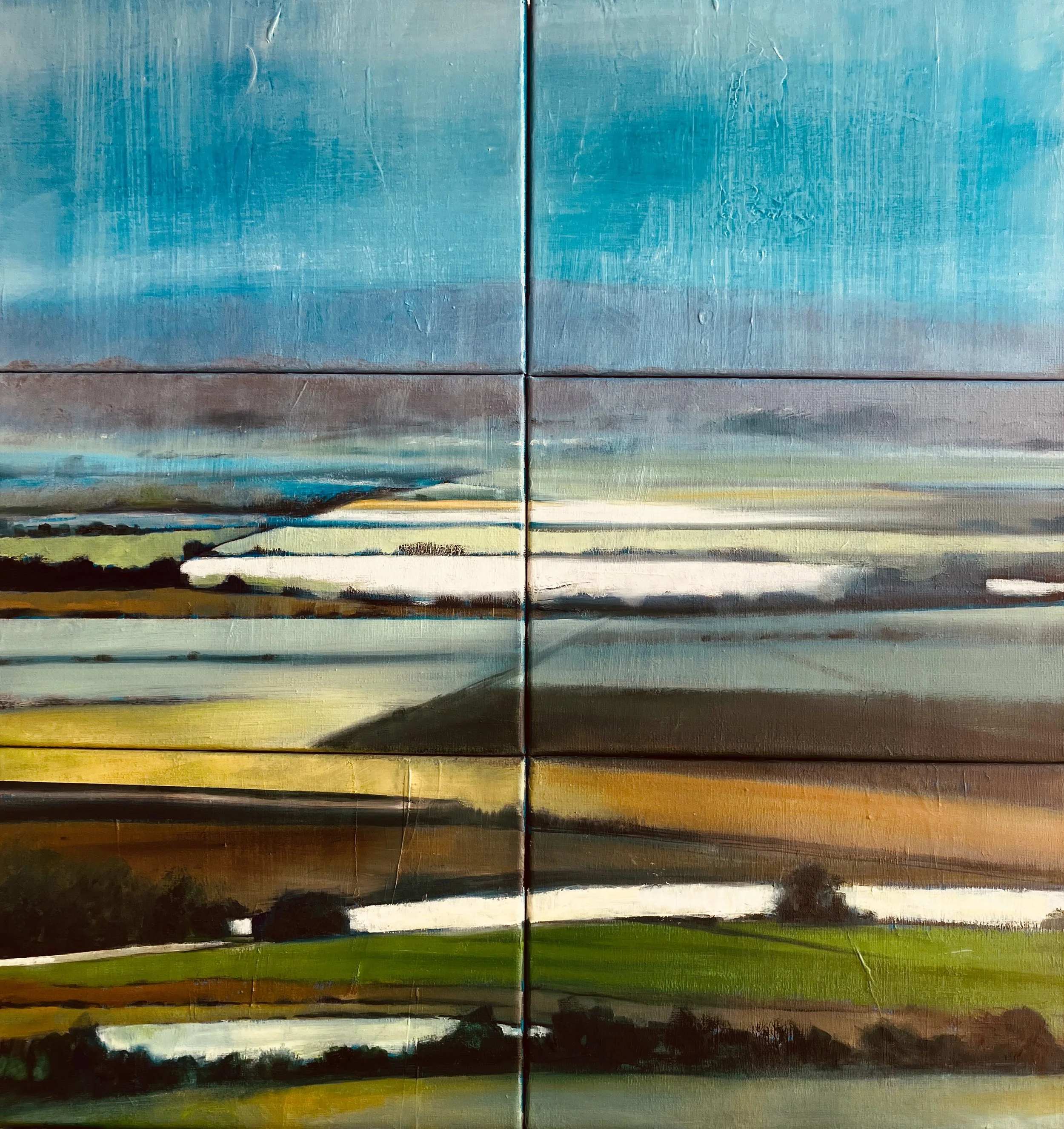The Divide. Oil on canvas. 63x59 cm. £350
