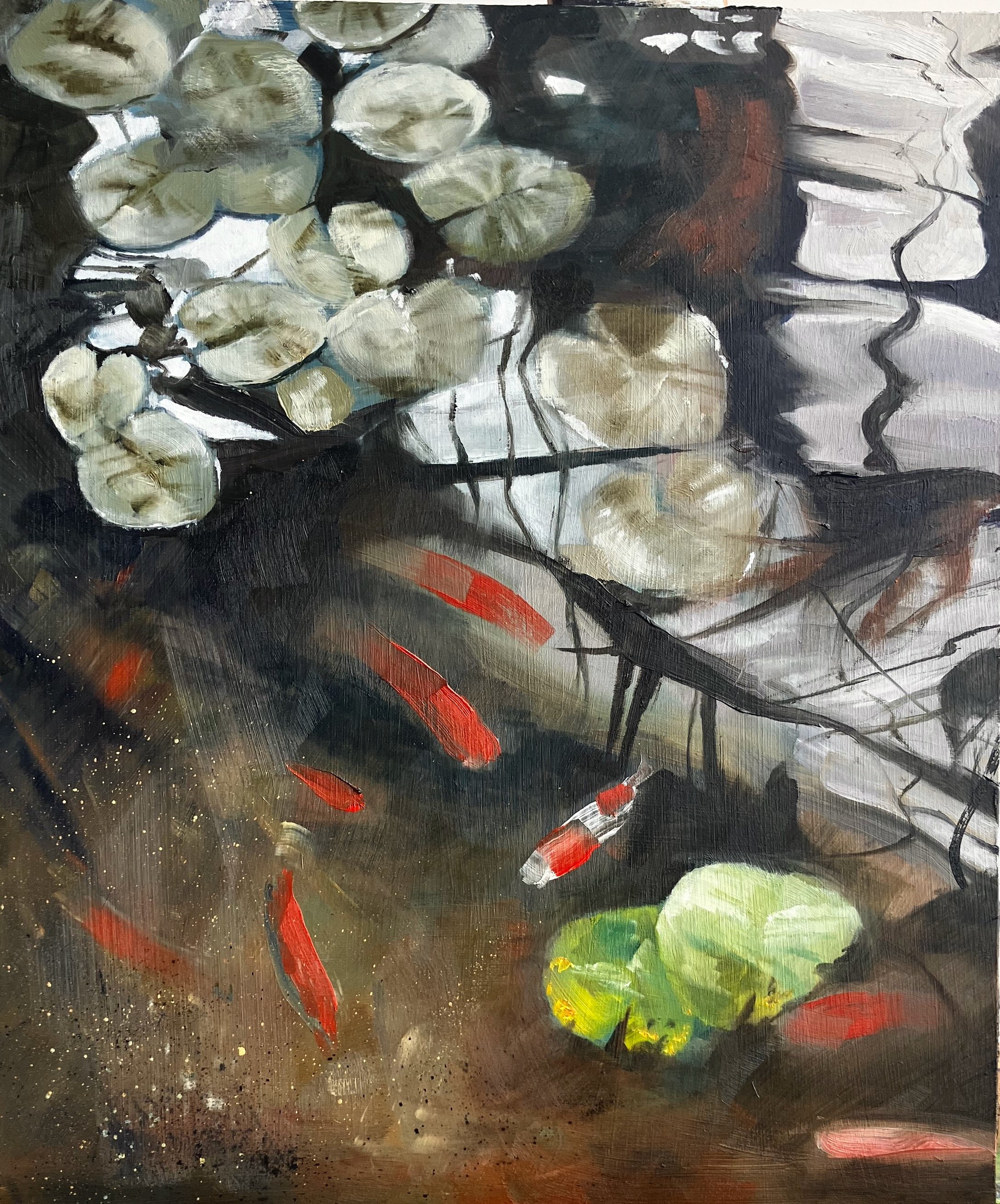 Pond. Oil on board. 35x25 cm. £250
