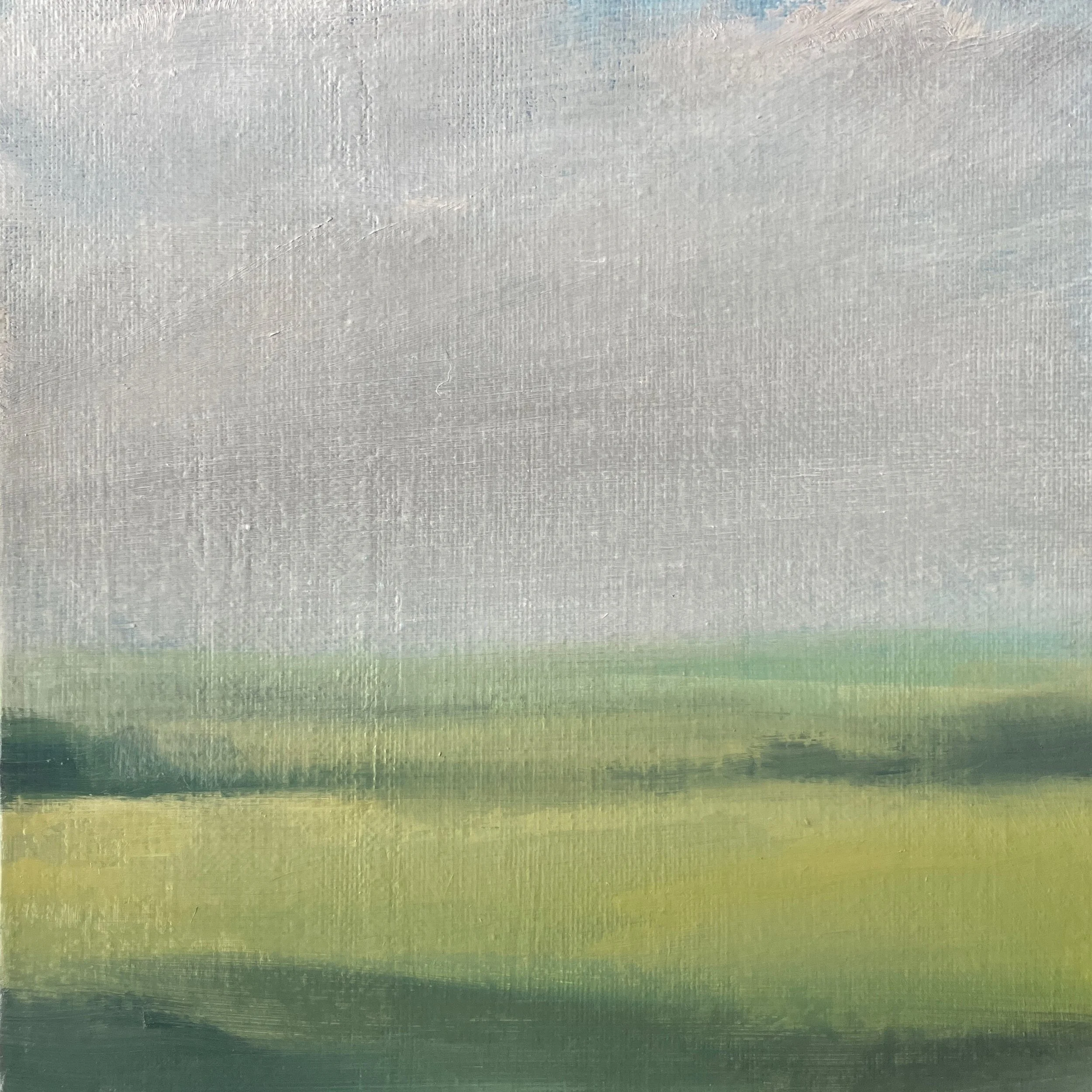 Soft Morning. Oil on board. 20x20 cm. £150