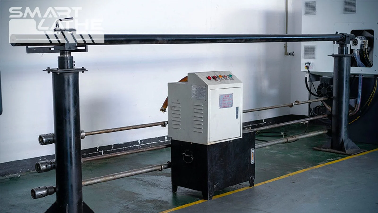 Choice of Automatic Bar Feeder for CNC Lathes, Oil Bath Bar Feeder, or