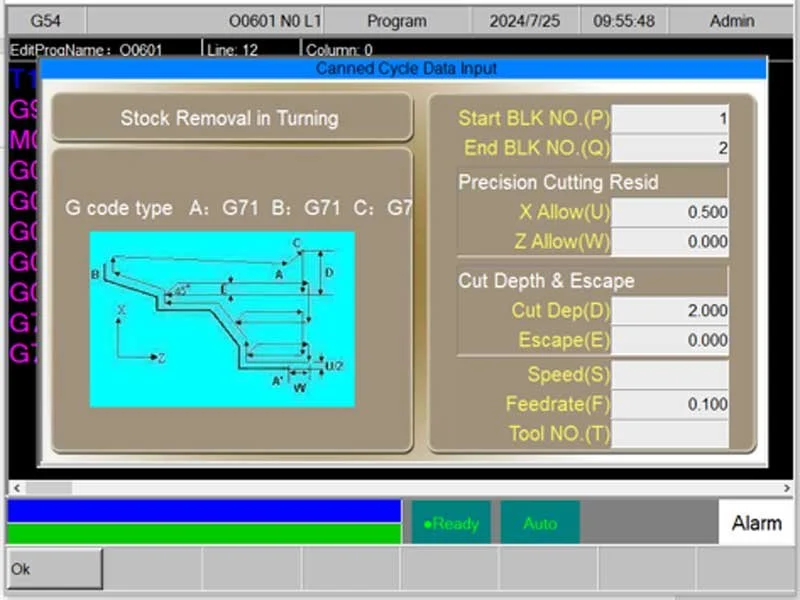 Smartlathe-cnc-lathe-syntec-cnc-control-system-Graphic-Input-Assistance