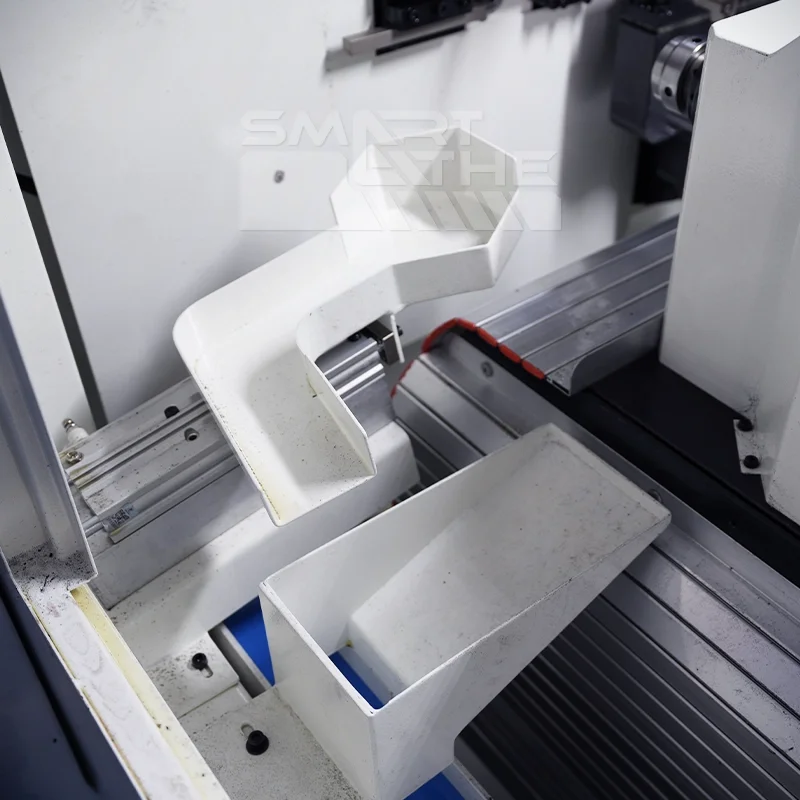 Smartlathe-cnc-machine-tools-sw-series-Conveyor-Part-Catcher-800