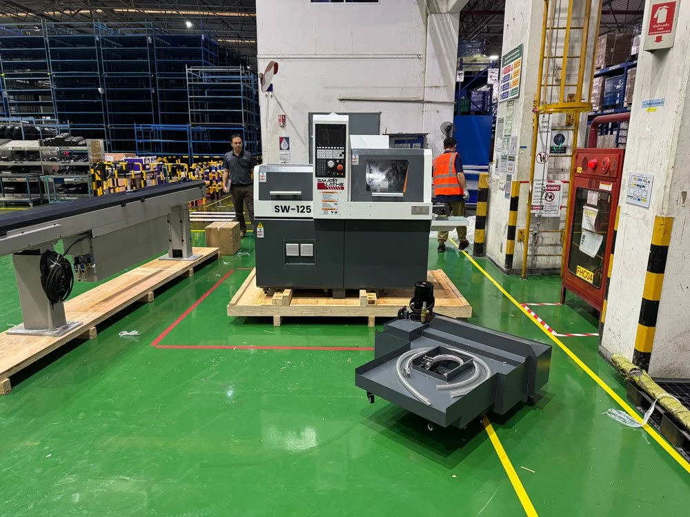 Smartlathe-CNC-machine-tool-Thailand-Unboxing