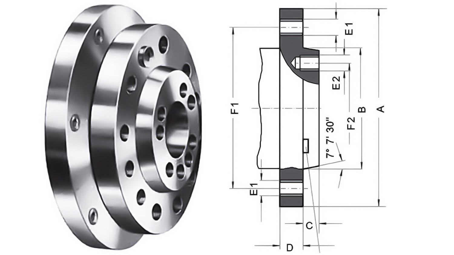 lathe-spindle-nose-mounting-type-A1