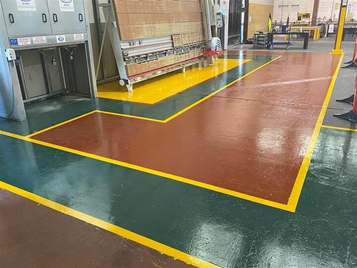 Taking H&amp;S seriously at ACFS. During our spring deep clean the walkways and barriers have been treated to a new coat of paint and are now looking fantastic.