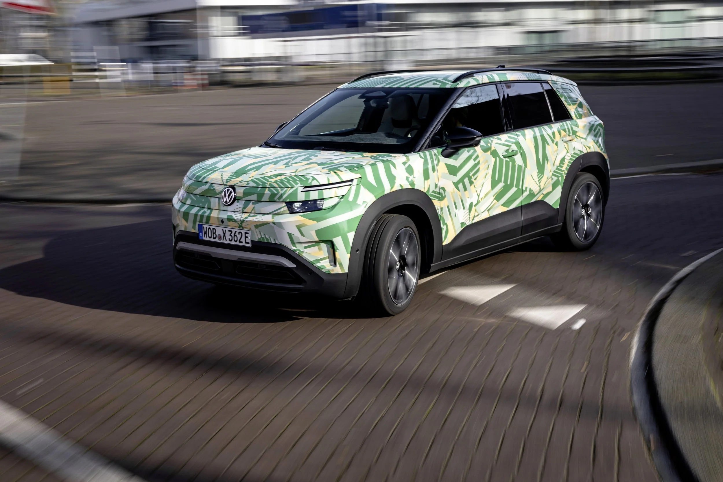 New Volkswagen ID. Cross Previewed in Camouflage