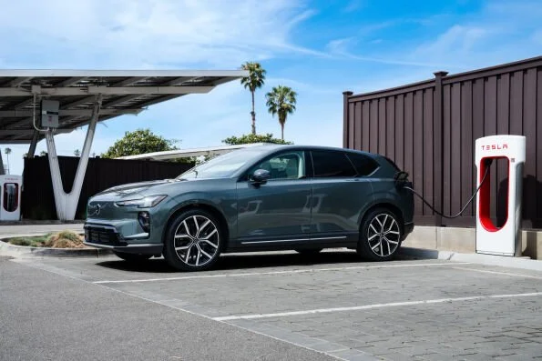 Volvo Teams Up with Tesla for Seamless Supercharging