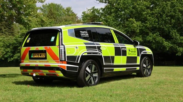 All-electric Hyundai IONIQ 9 trialled by National Highways as all-electric Traffic Officer vehicle