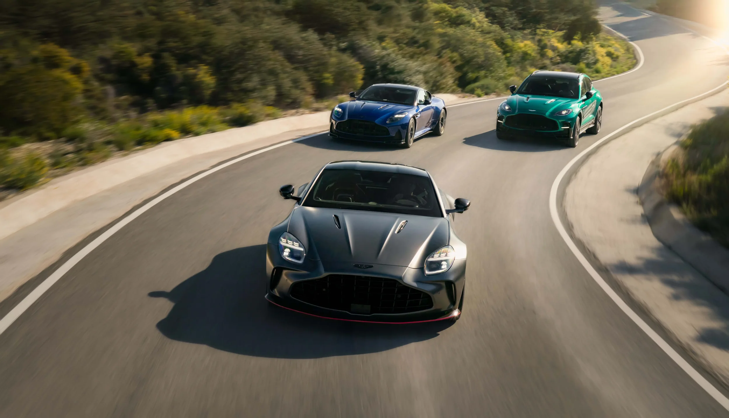 Aston Martin Brings Its Most Powerful Production Line-up Ever to Goodwood FoS