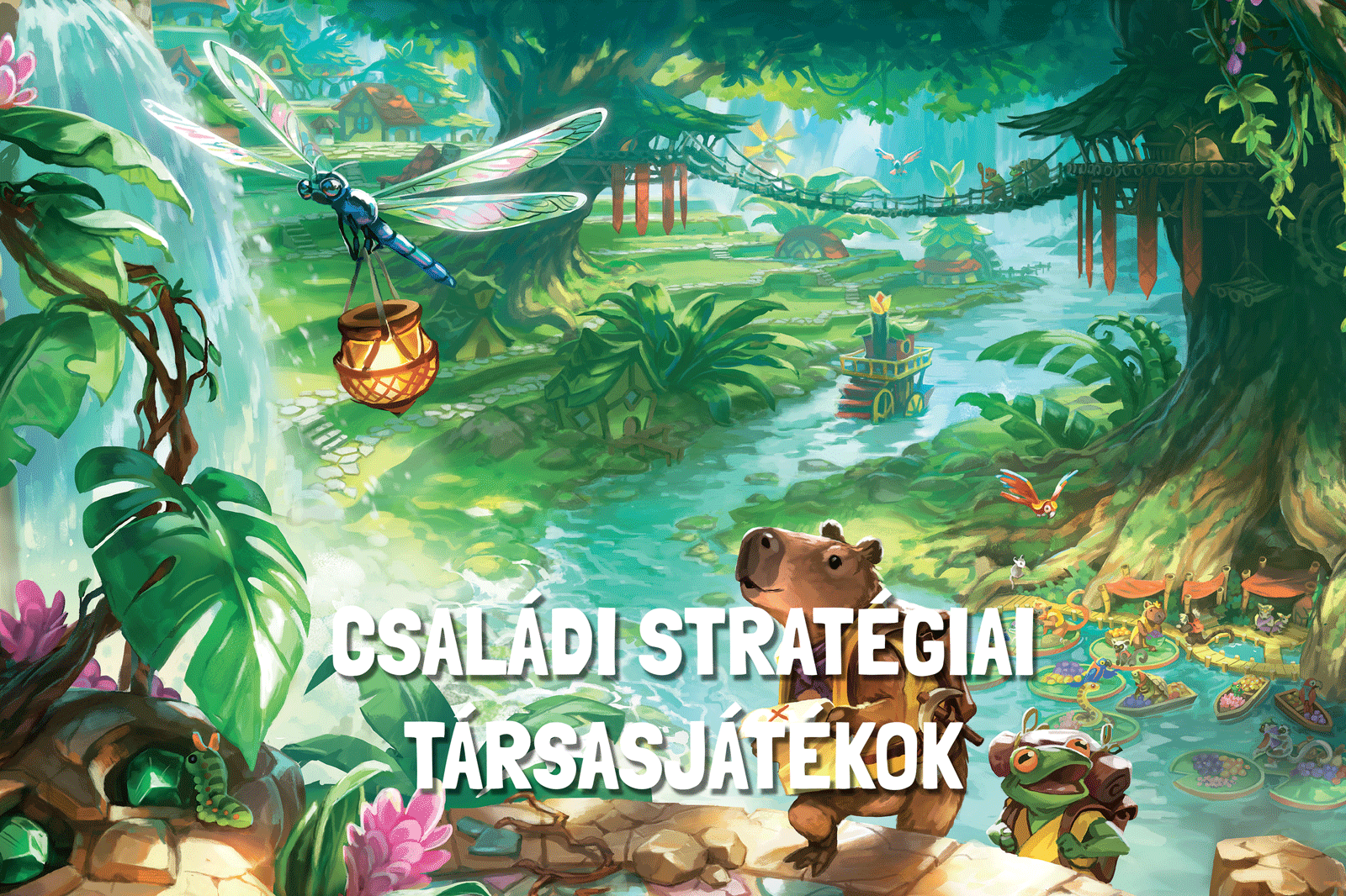 Családi stratégiai társasjátékok