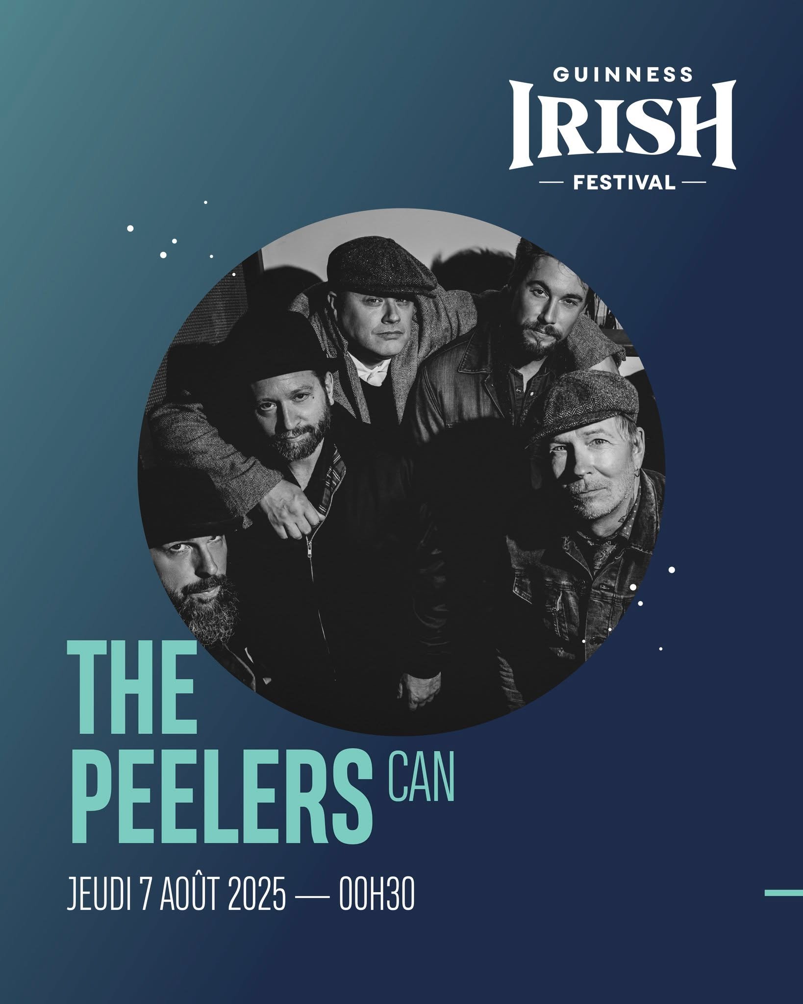 The Peelers &ndash; CAN 🍀🍀
Jeudi 7 ao&ucirc;t 2025 - 00h30
Du lourd, qui d&eacute;pote!