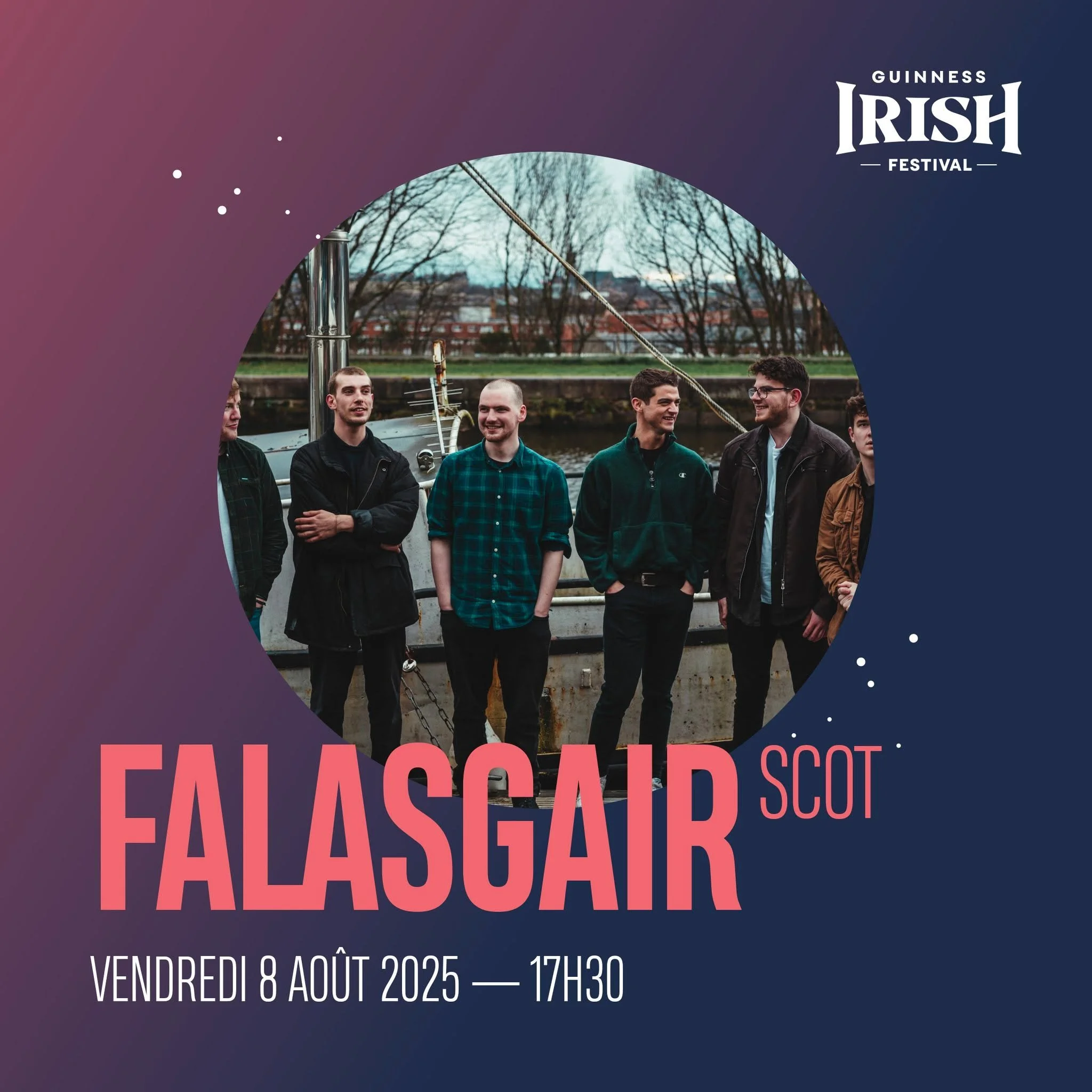 🍀 3ᵉ soir&eacute;e du Guinness Irish Festival &ndash; Vendredi 8 ao&ucirc;t au Domaine des &Icirc;les &agrave; Sion !

Ce soir, laissez-vous emporter par des sonorit&eacute;s au croisement des traditions et des styles.

Infos et billets : guinnessfe