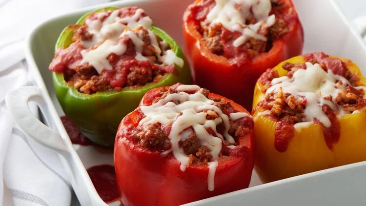 Stuffed Green Peppers Recipe