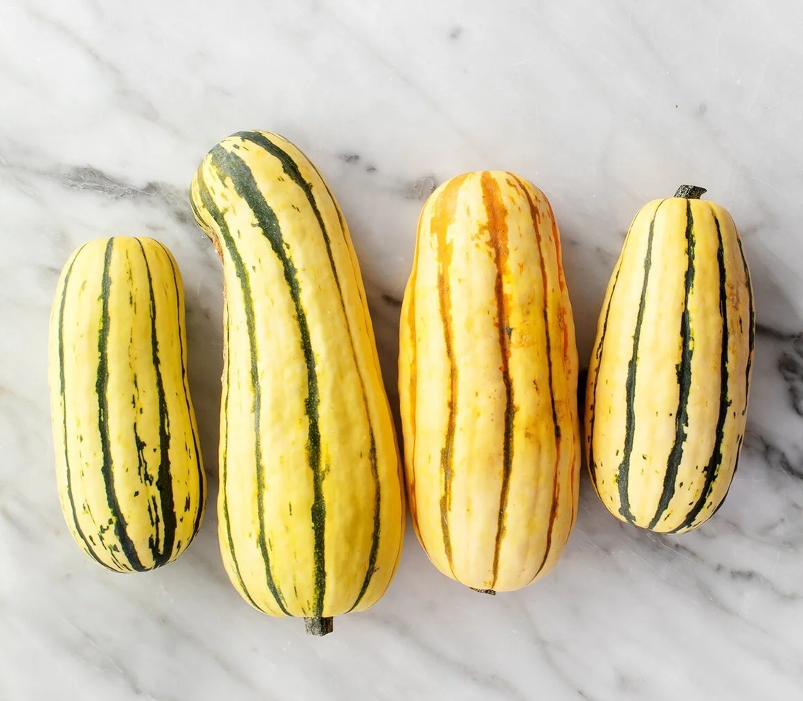 Roasted Delicata Squash with Apples