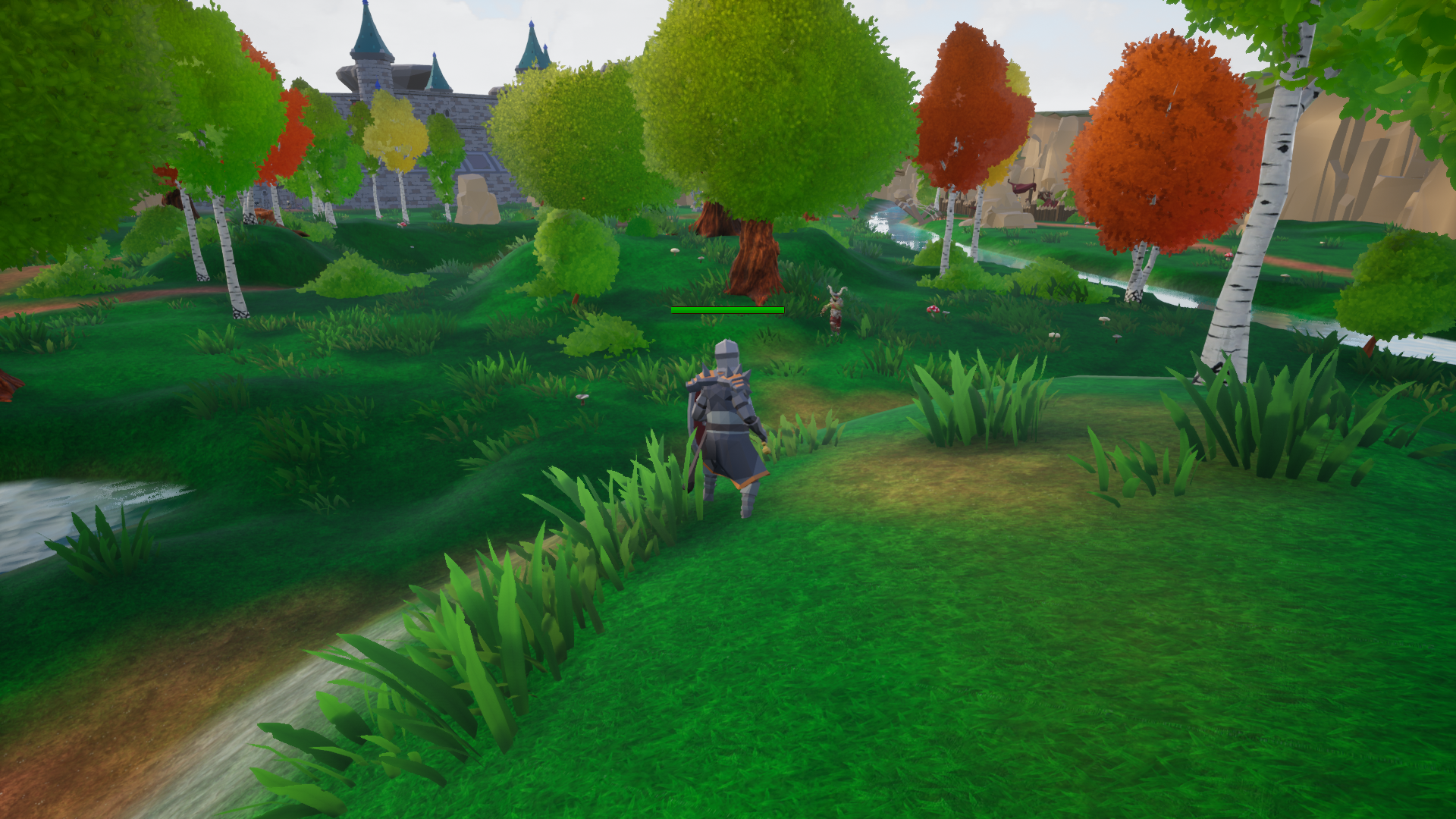 Forest section of the world.