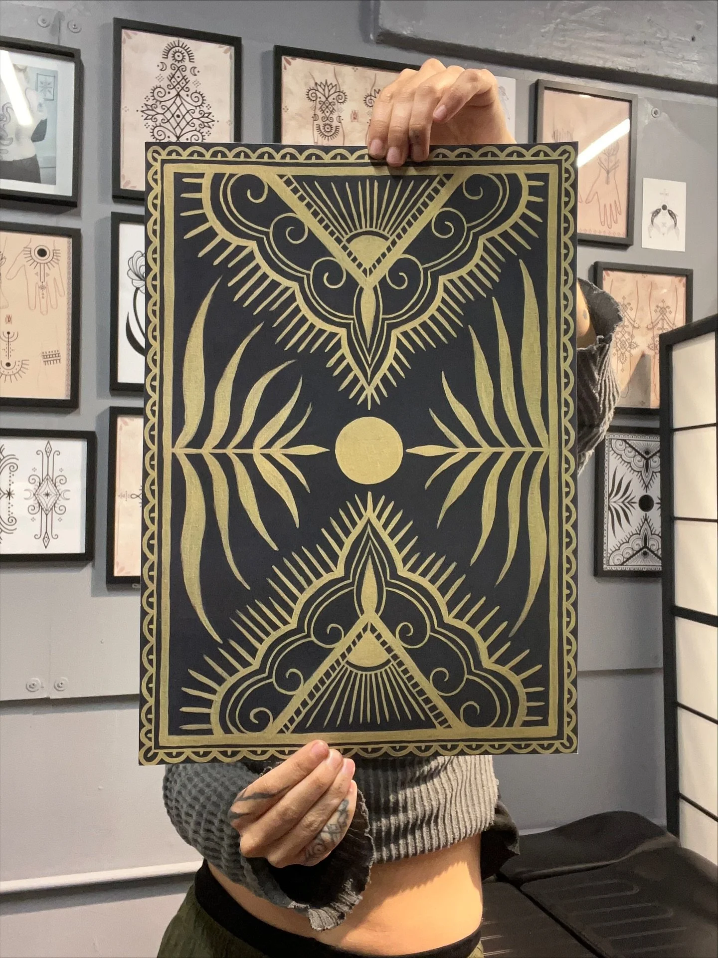 &bull; just a reminder that I have these babies for sale 

If you&rsquo;d like to get one send me a DM and I&rsquo;ll ship it to you or swing by the studio to grab them

Size A3 &bull; 20&euro; 

&hearts;️🌞📿☯️ &bull;