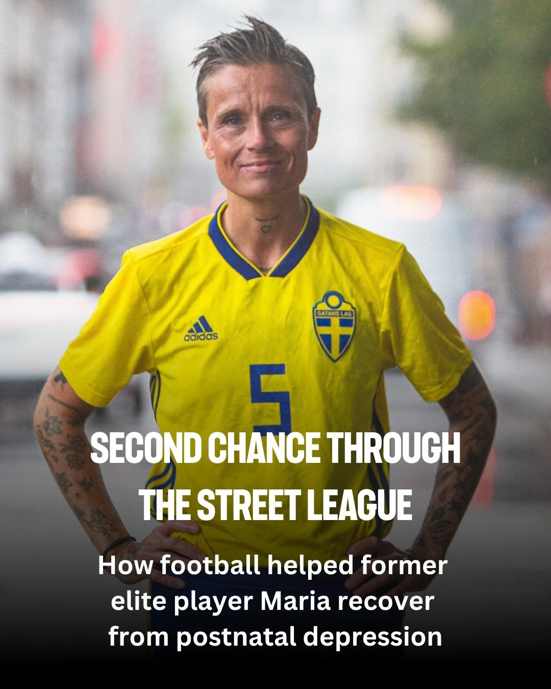 For Maria, a return to football after 20 years away was the key to recovery from postnatal depression ⚽ ❤️ 

&ldquo;Finding street football and the Homeless World Cup, I kind of feel like a new person. The problems, yes, they are still there. But thi