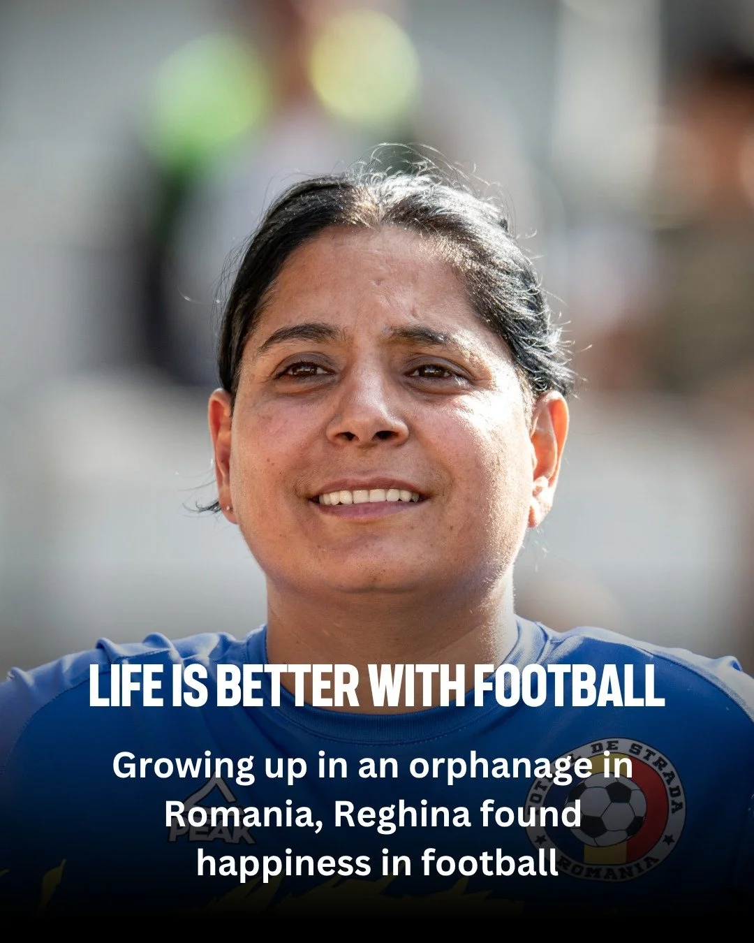 Life is better with football 💙💛❤️

Reghina represented Romania at the Oslo 2025 Homeless World Cup with Club Sportive Football De Strada Metanoia 🇷🇴

Read Redgina's story - link in bio 🔗

✍️ Isobel Irvine
📷 Anita Milas, John Anderson