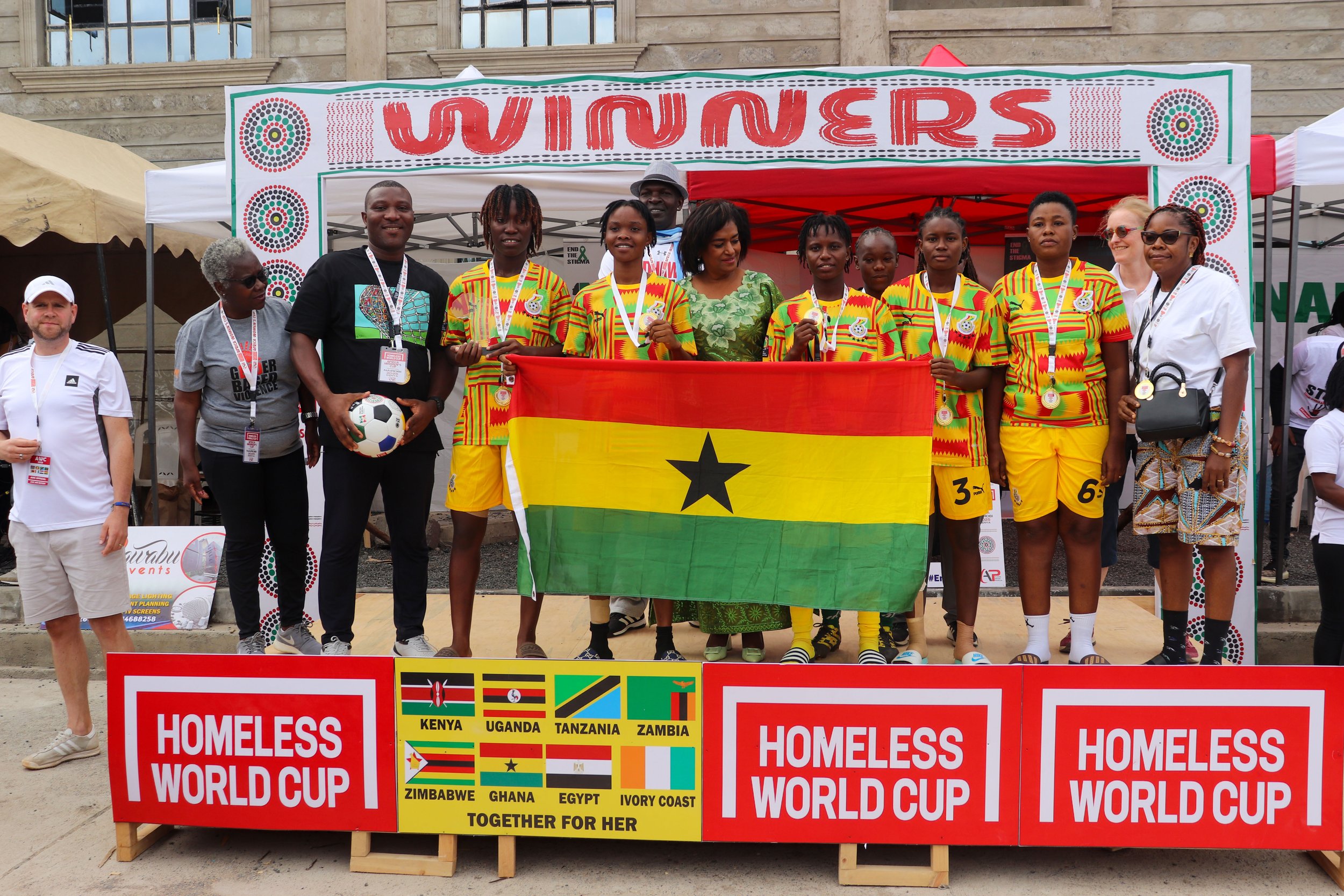 3rd: Ghana