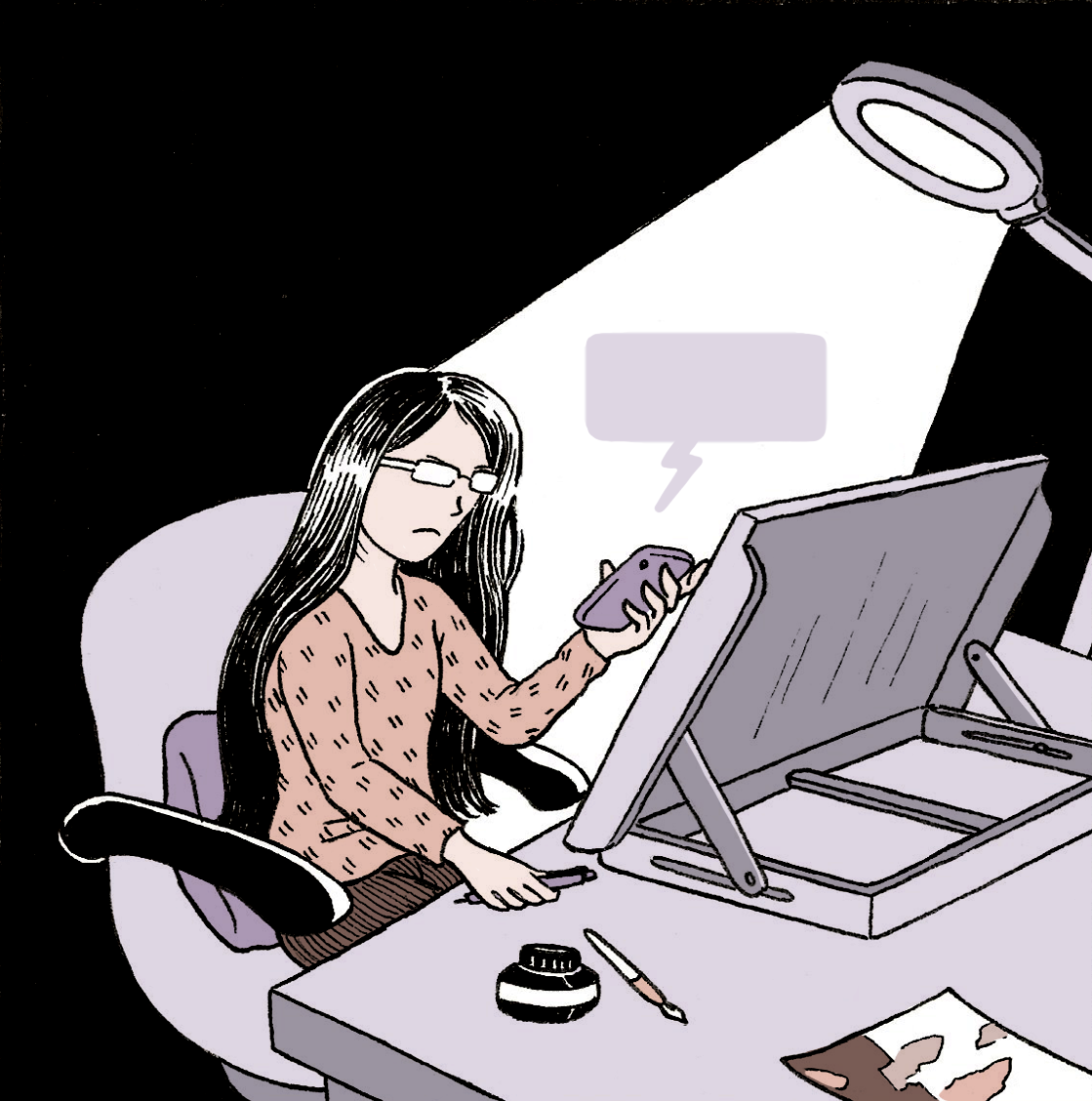 Comic: Stop asking me about men!