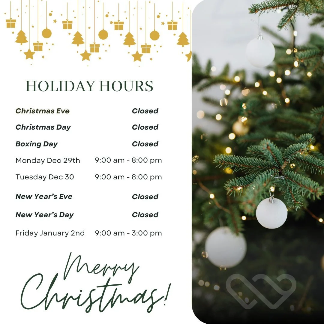 🎄Online booking is available at www.wellnessinitiative.ca if you need to make any changes to your upcoming appointments. 🎄