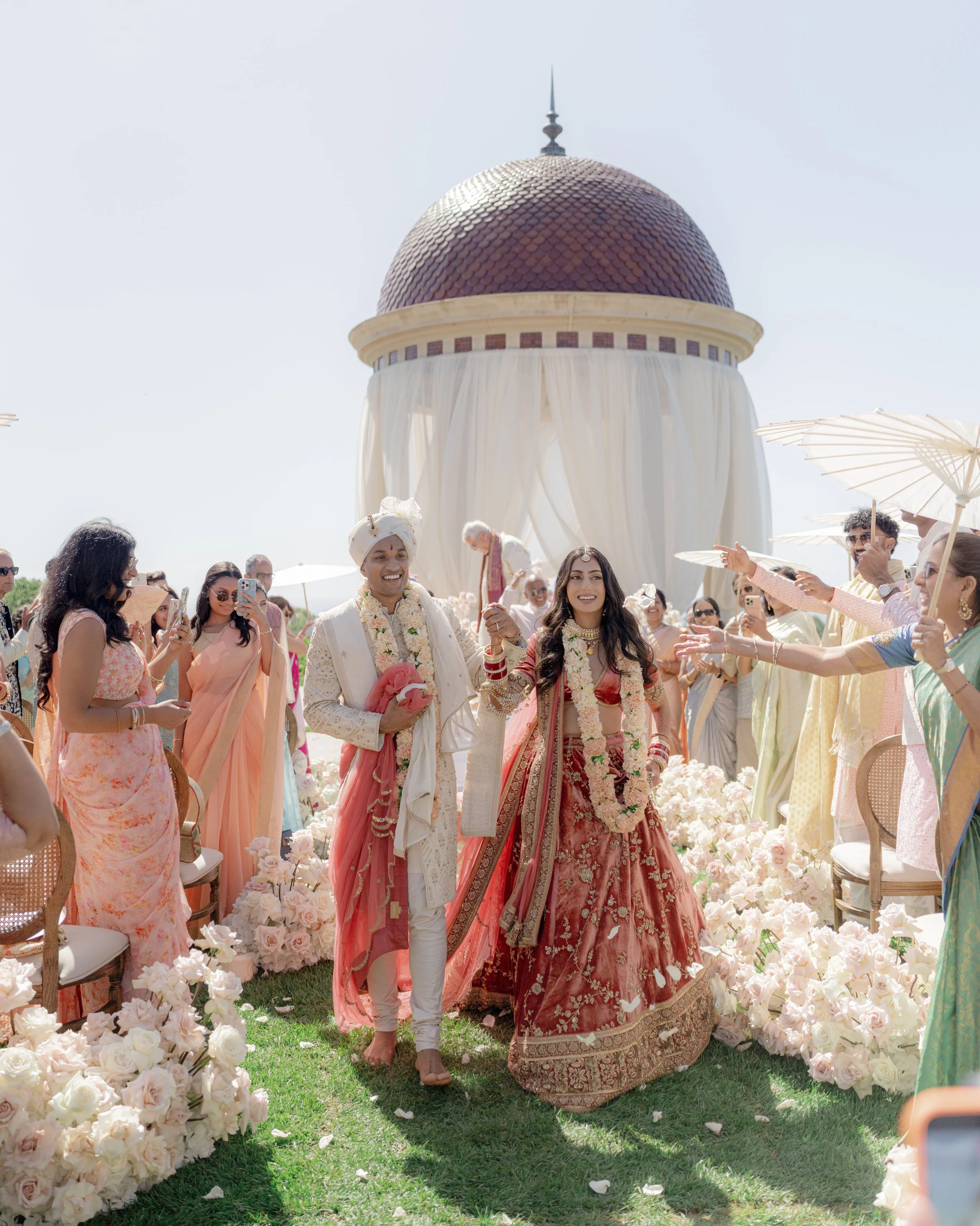 Simran + Suraj | The Resort at Pelican Hill, California