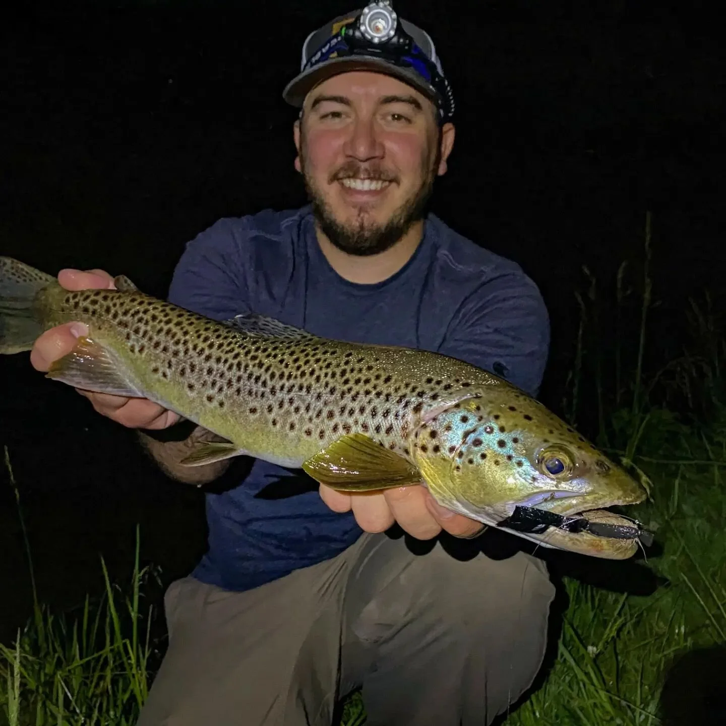 Team member @dbarnes.outdoors has been on the prowl this summer! 

What species are you excited to target this fall?? 

#reelmidwestfishing #outdoors #tugisthedrug #troutfishing #catfish