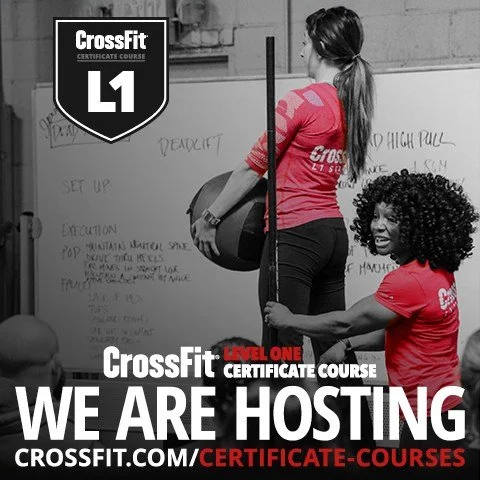 We are hosting a CrossFit Level 1 Certificate Course on April 11th - 12th, 2025 in Portland, ME!

Sign up through the link in our bio!

On Twitter: @crossfit @crossfitcourses #crossfit #crossfittraining #crossfitcourses
On Instagram: @crossfittrainin