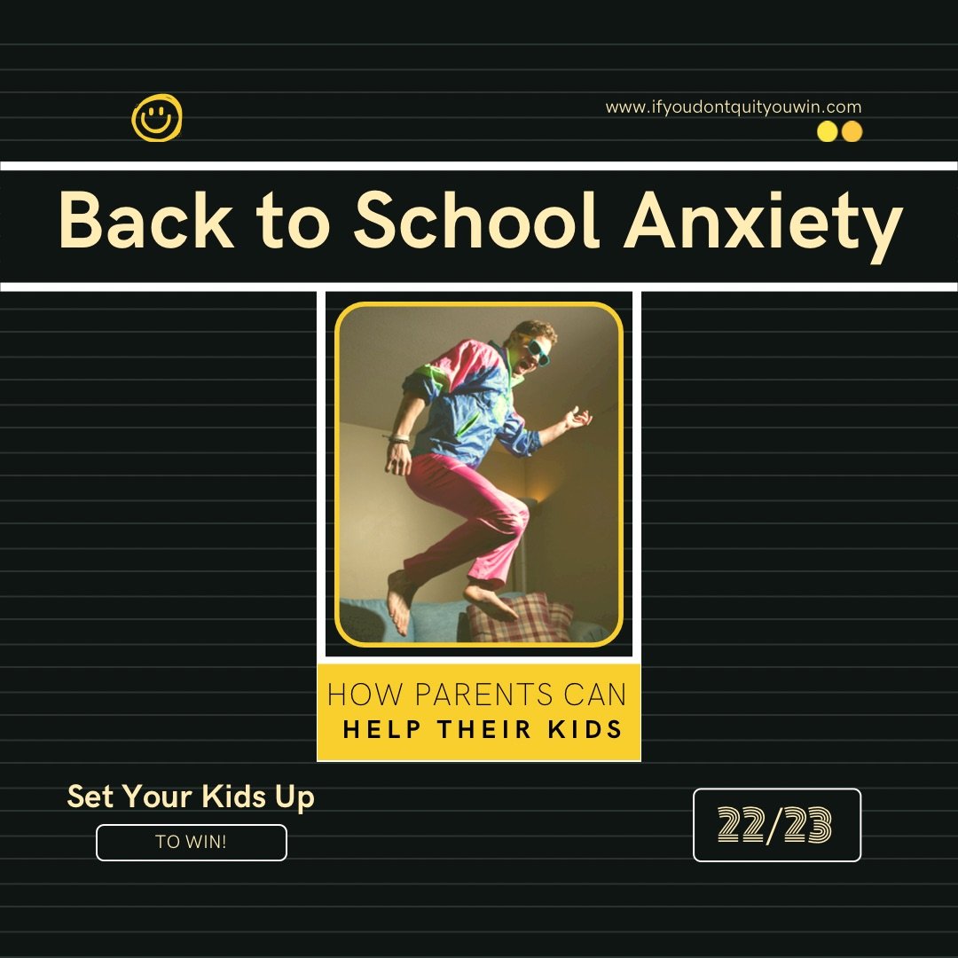 Back to School Anxiety: How Parents Can Help Their Kids
