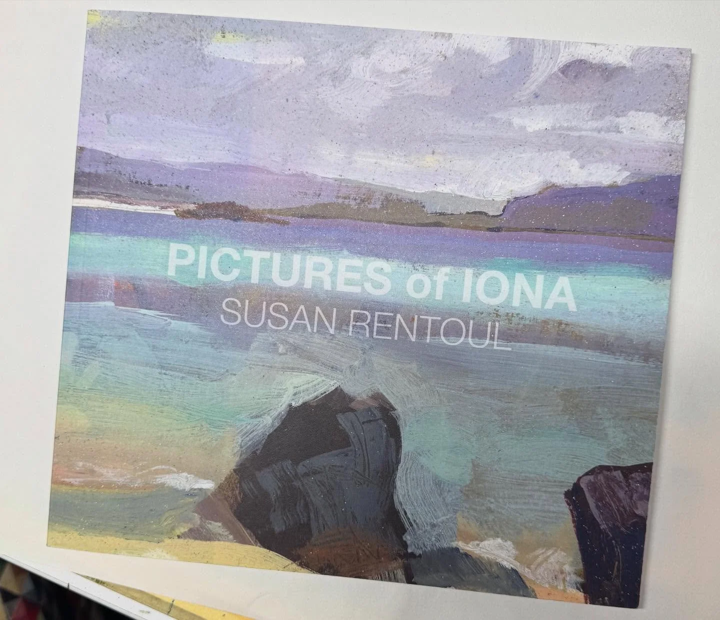 Lovely visit to @sprout_arts_london to see @rentoulsusan exhibition. Chatted with her so much I forgot to take some photos but did buy her book Pictures of Iona. Beautiful art, exhibition finishes tomorrow, get yourself round there to see for yoursel