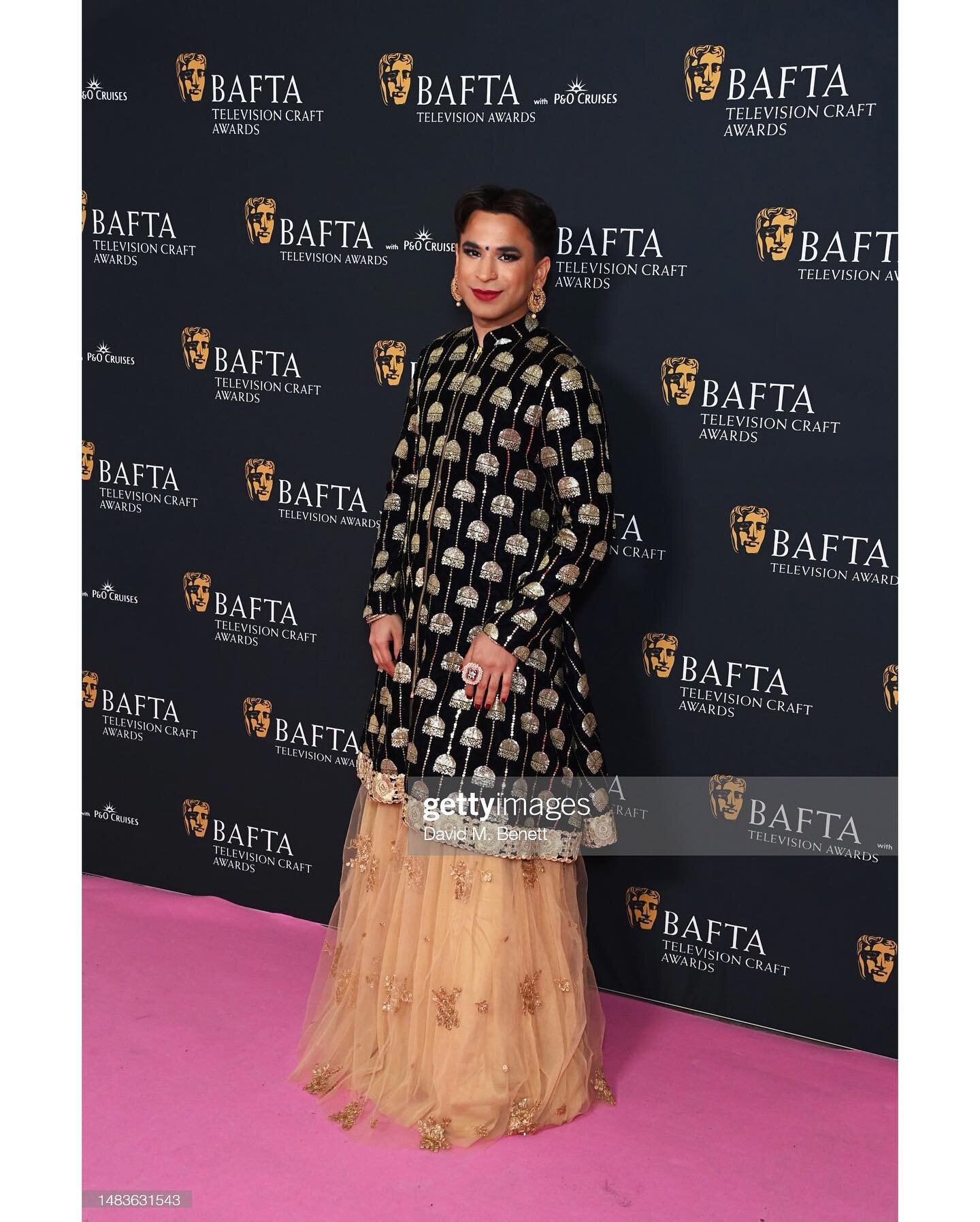 @BAFTA Nominees&rsquo; Party ✨🏆

👗: @ektamelwani 
💄: @sofiaparadis 
📸: @gettyimages 

#baftatv #baftatvawards #bafta #redcarpet #love