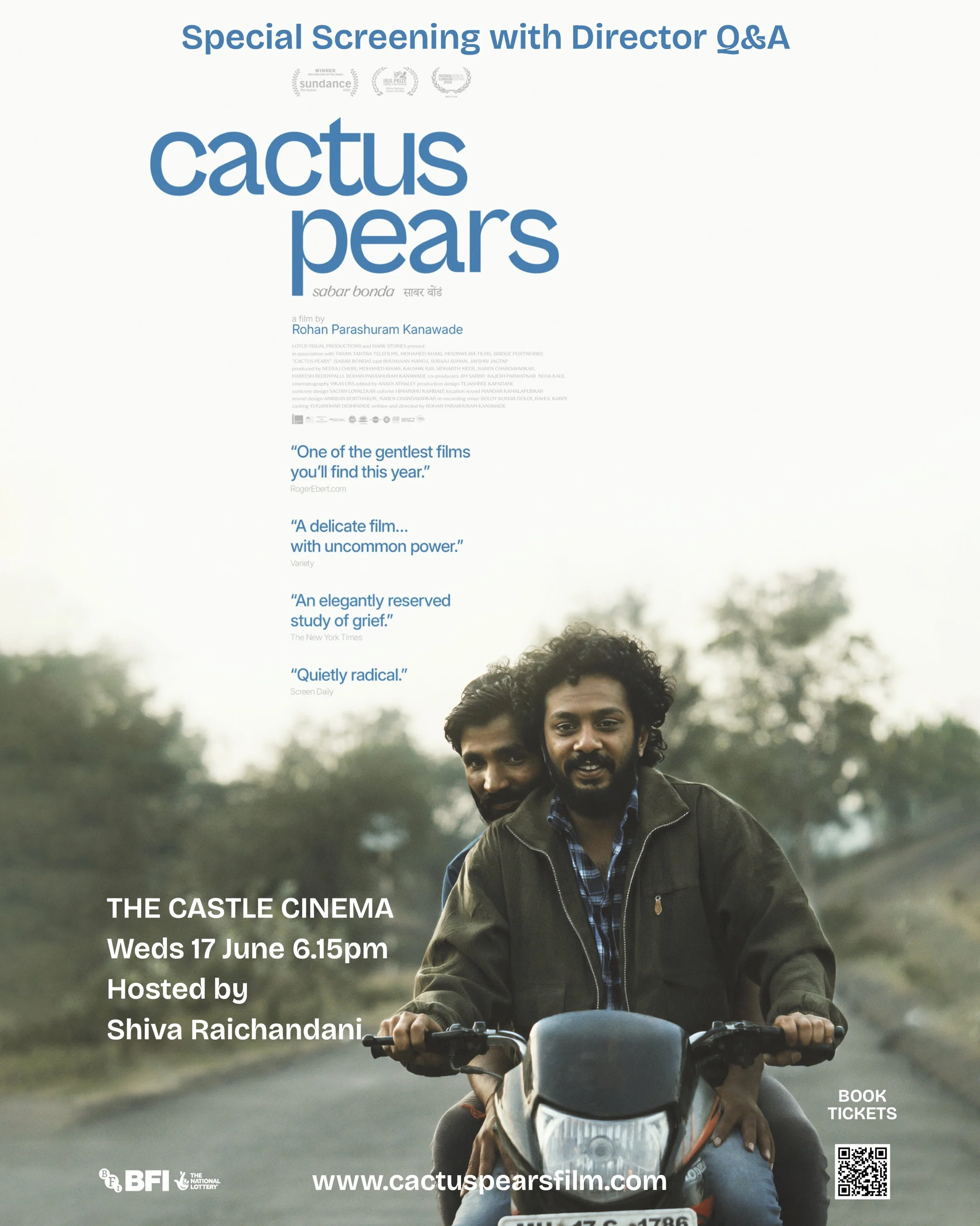 Really excited to be hosting the Q&amp;A for a special screening of Cactus Pears (Sabar Bonda) at The Castle Cinema on 17 June.

It&rsquo;s honestly not easy getting a queer South Asian film made independently; especially one that doesn&rsquo;t lean 