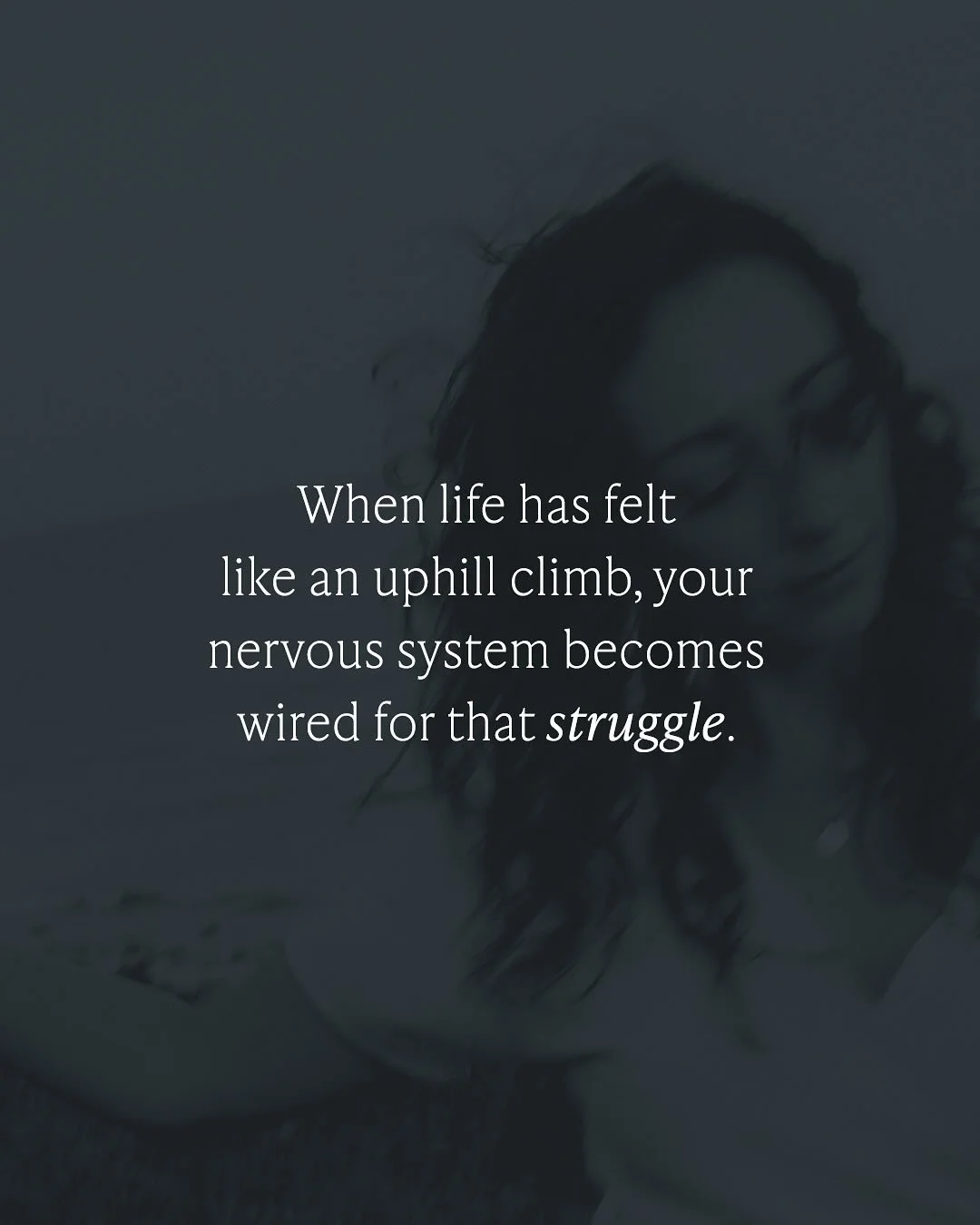 Have you ever noticed how, right when things start to get better, your mind starts whispering&hellip;
 &ldquo;Don&rsquo;t get too comfortable.&rdquo; &ldquo;This isn&rsquo;t going to last.&rdquo; &ldquo;What if it all disappears?&rdquo;

It&rsquo;s s